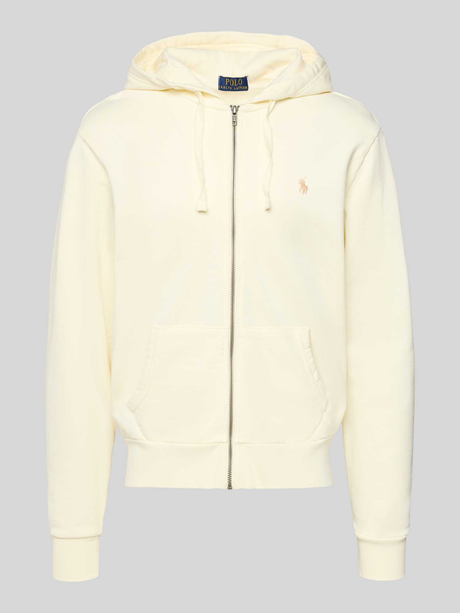 Polo Ralph Lauren Herren Sand Regular Fit Sweatjacke Aus Reiner Baumwolle Mittel