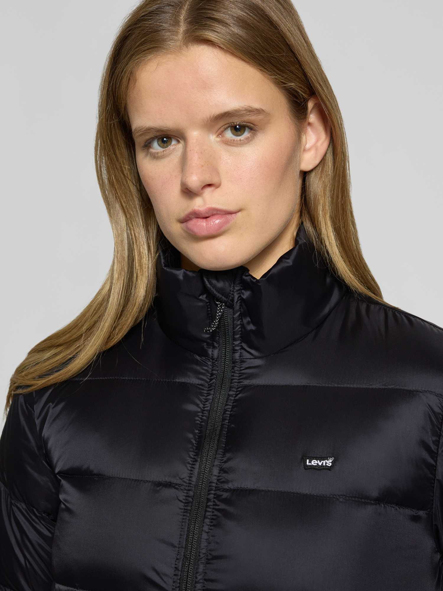Levi's® Damen Levi's Steppjacken Schwarz Gr. Mittel - Bild 4
