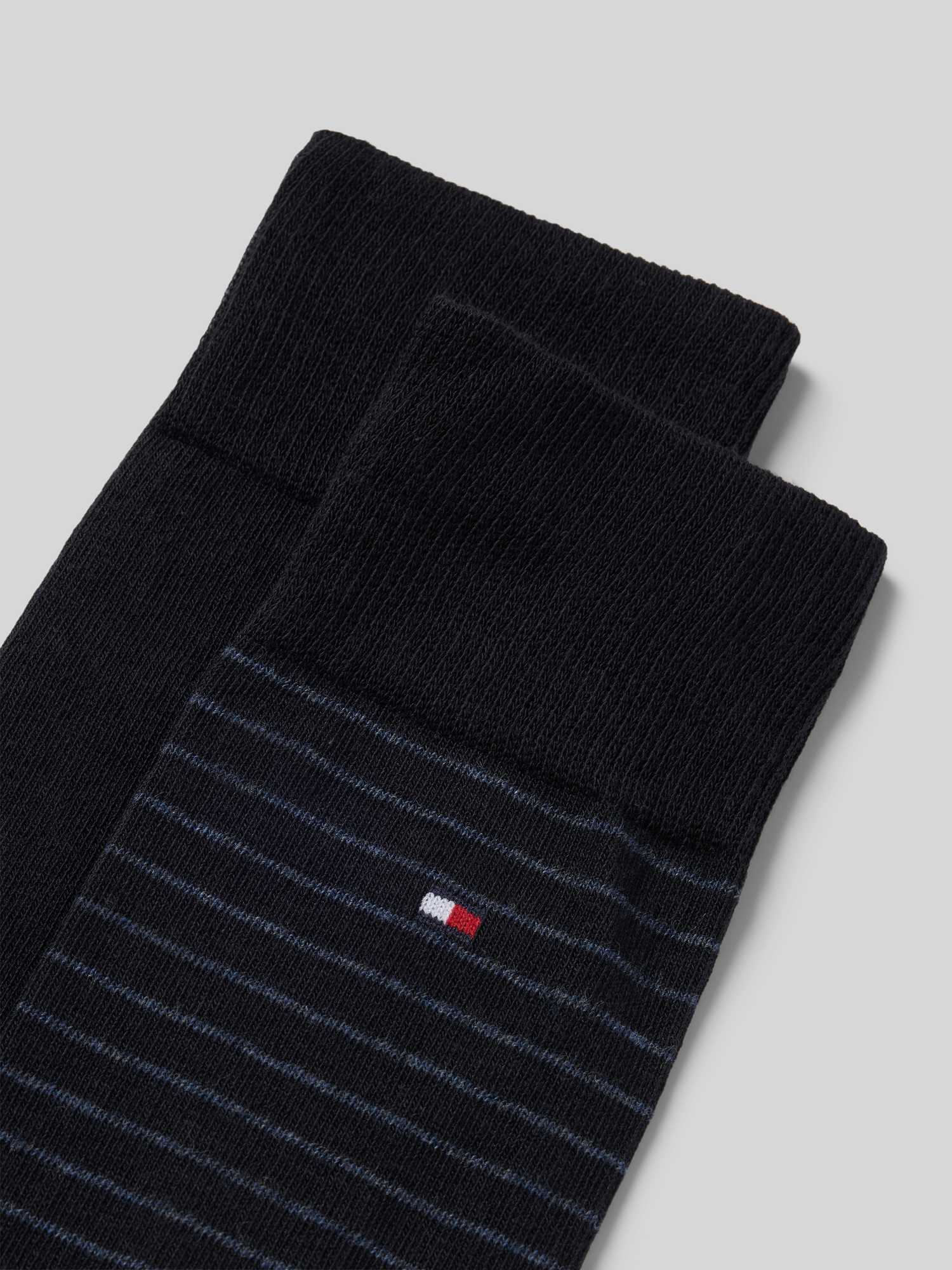 VAN GRAAF Tommy Hilfiger Herren Marine Socken Im 2Er-Pack Baumwolle Blau, Größe 43-46 - Bild 3
