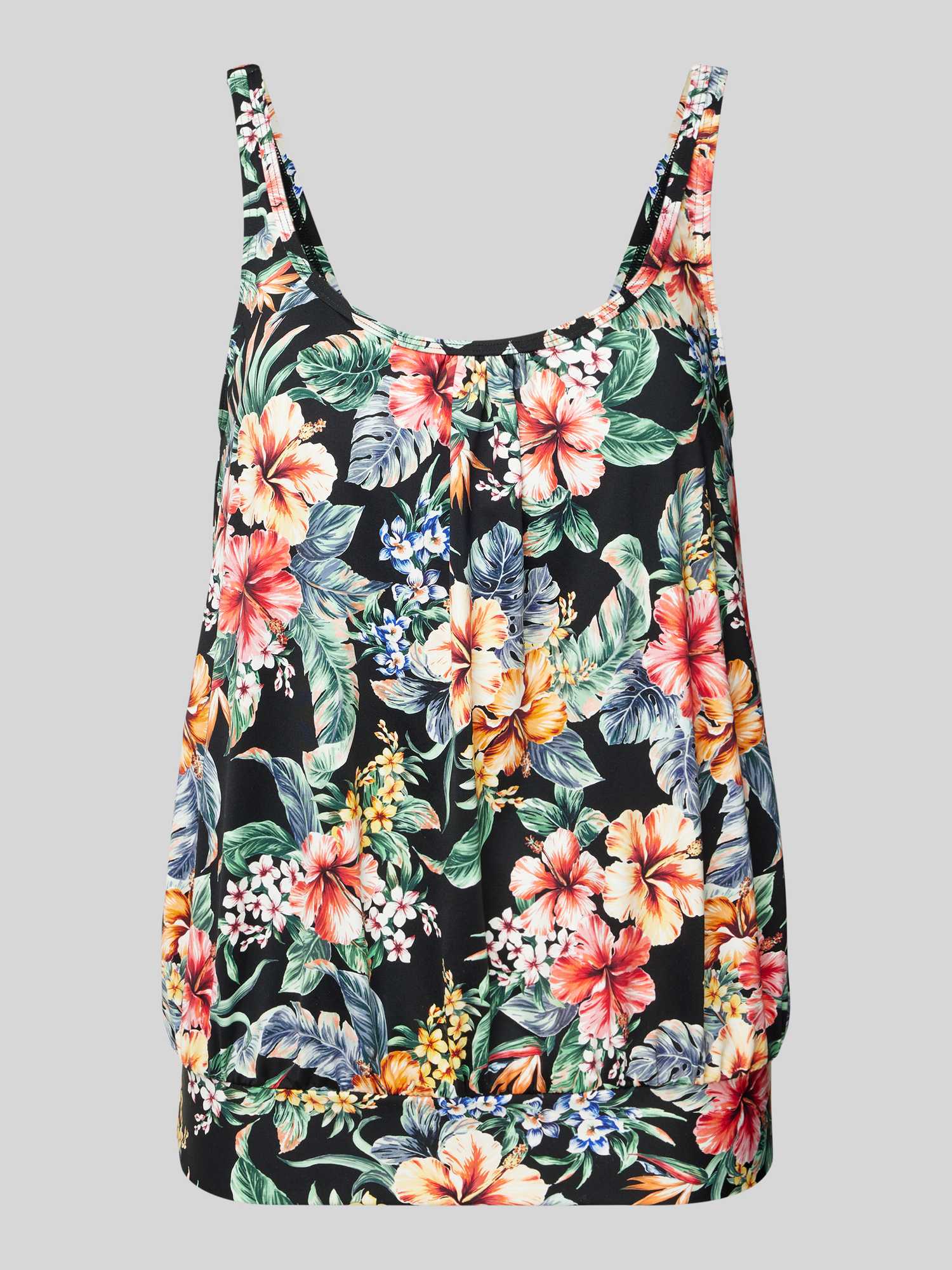 Oversized tankini-top met voorgevormde cups, model ‘Salsa’