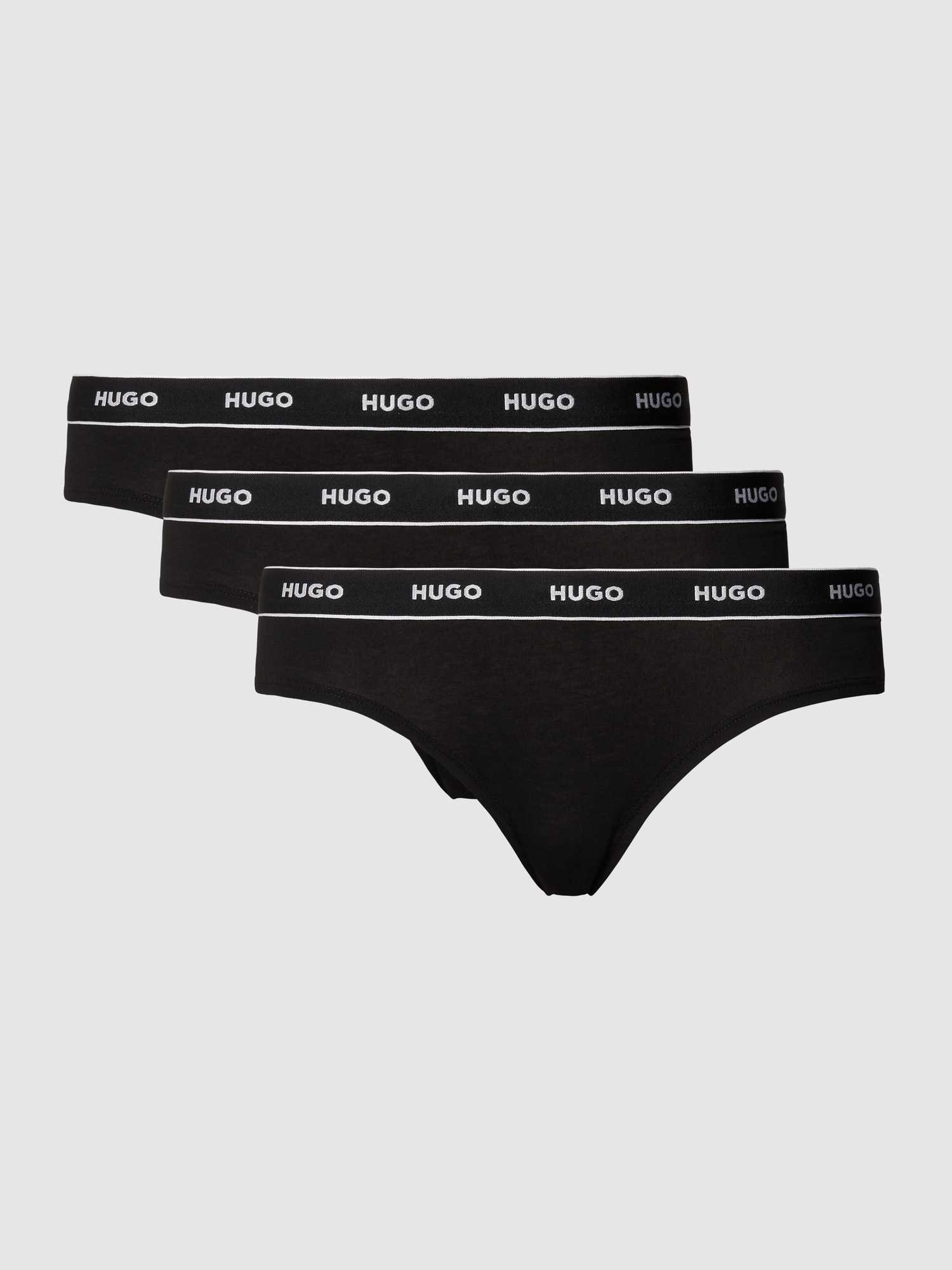 Hugo Dames Slips In Schwarz Maat Medium