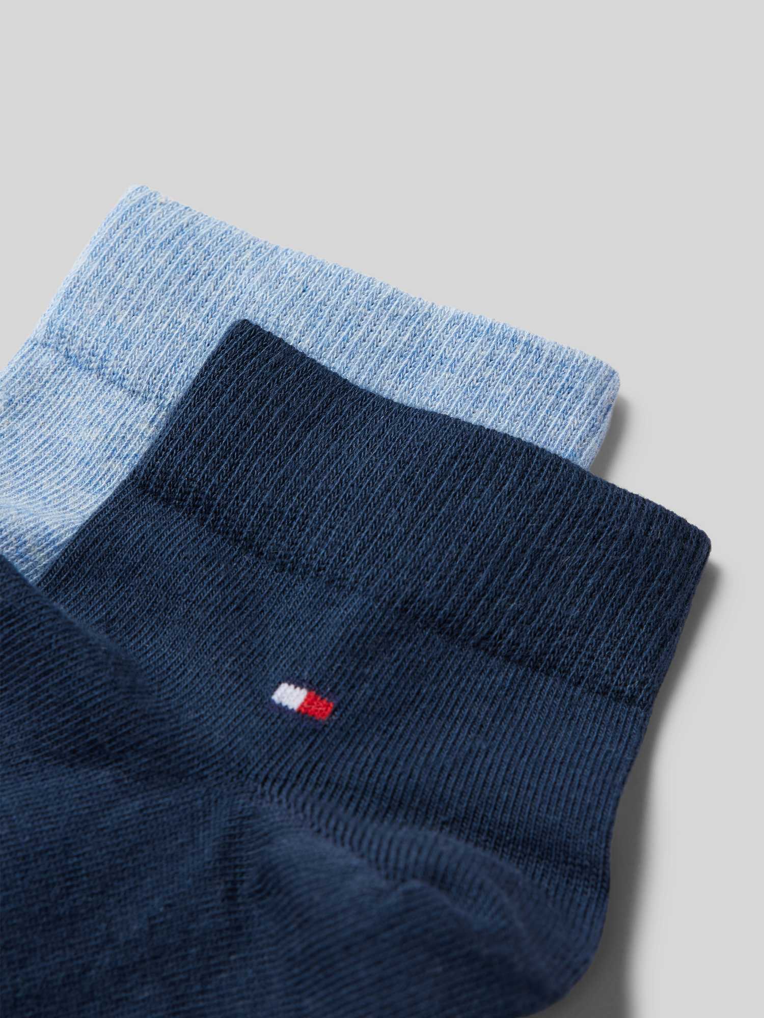 Tommy Hilfiger Herren Blau 2P Men Quarter Sock /Hell Gr 39/42 - Bild 7