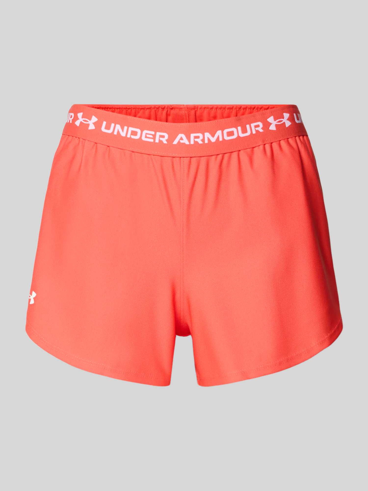 Short met elastische band en logo