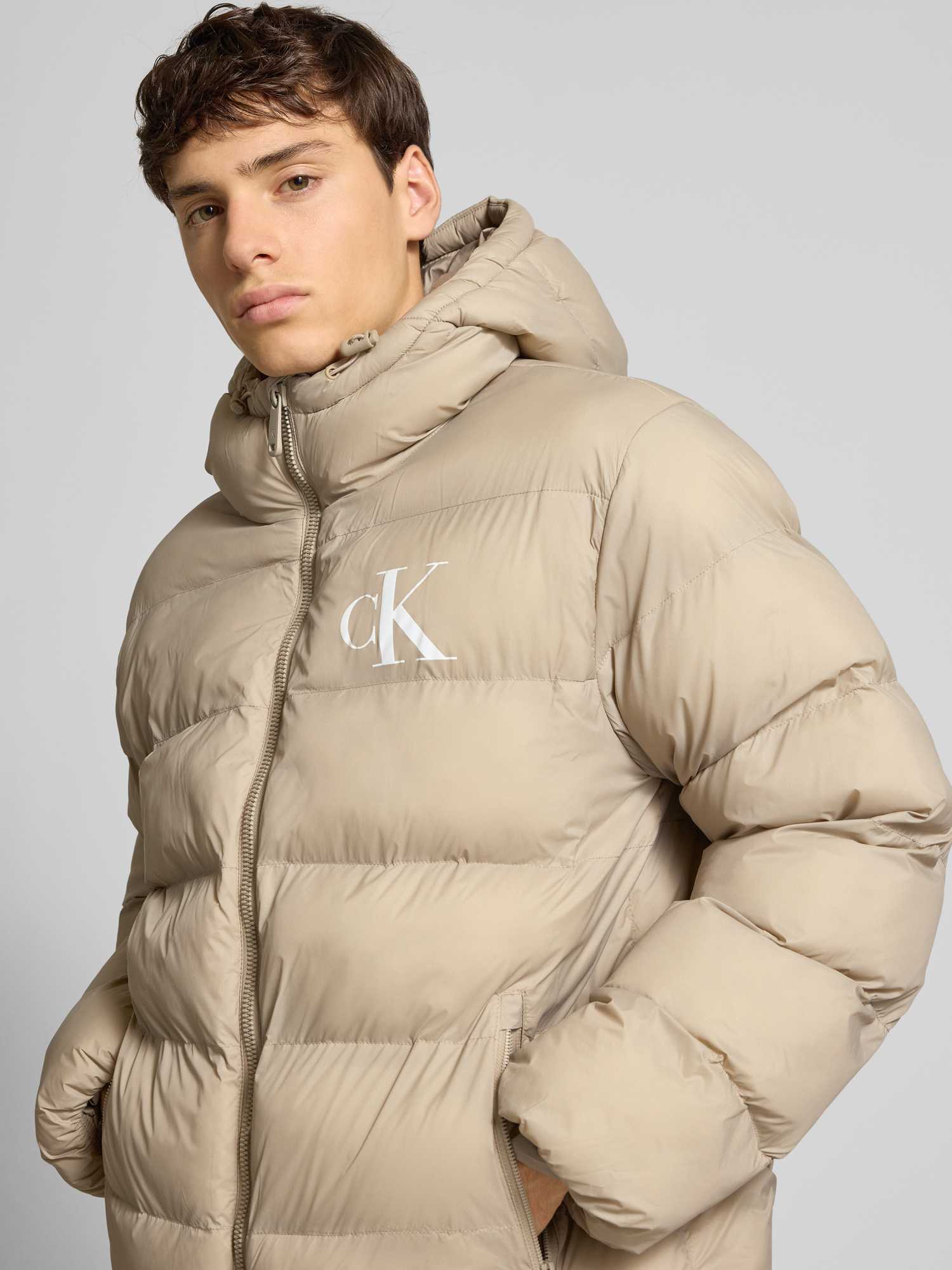 Calvin Klein Jeans - Herren - Steppjacke - XXL - Beige - Bild 3