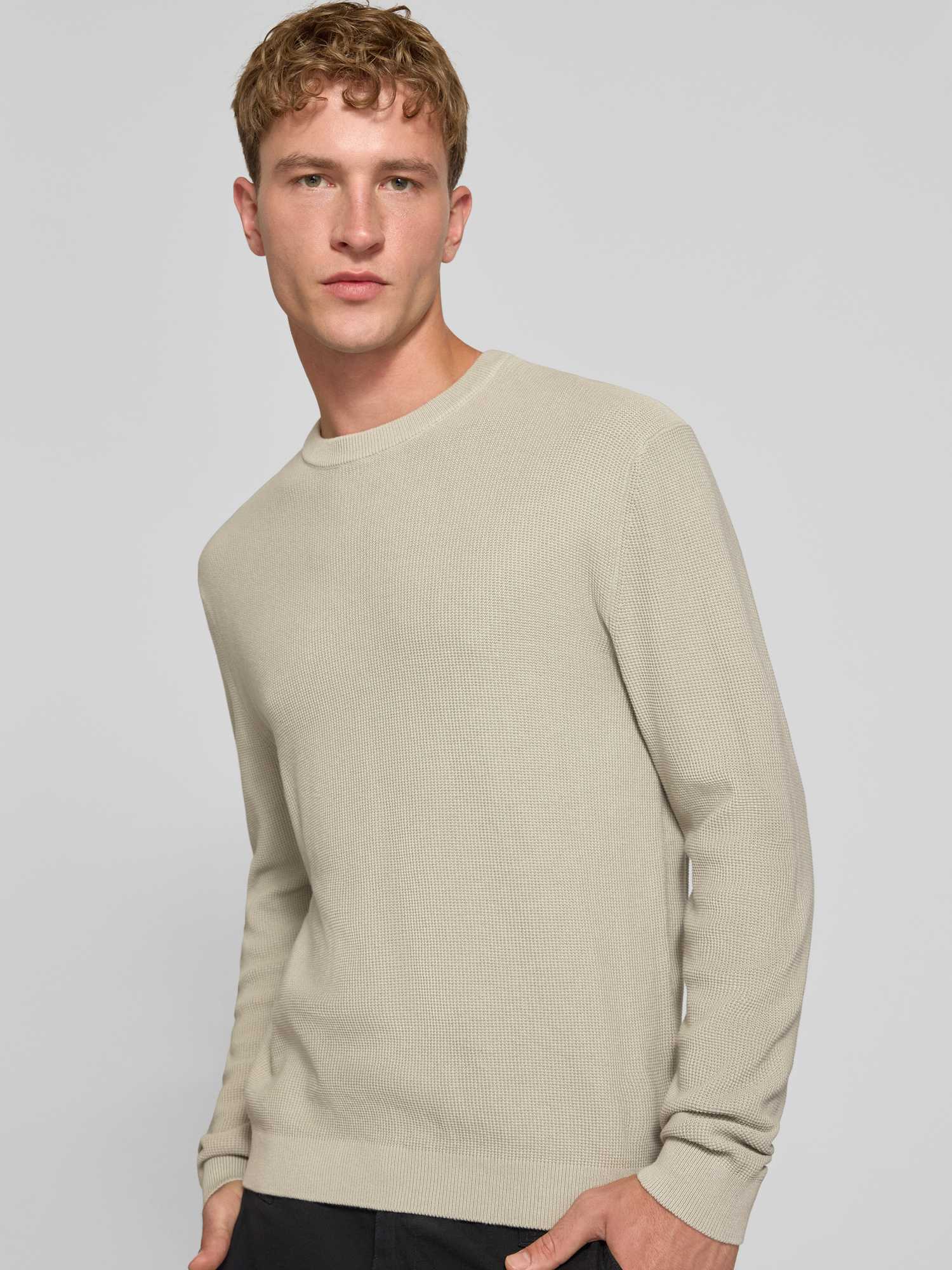 Only & Sons Herren Pullover aus reiner Baumwolle in Lind Größe XS - Bild 3