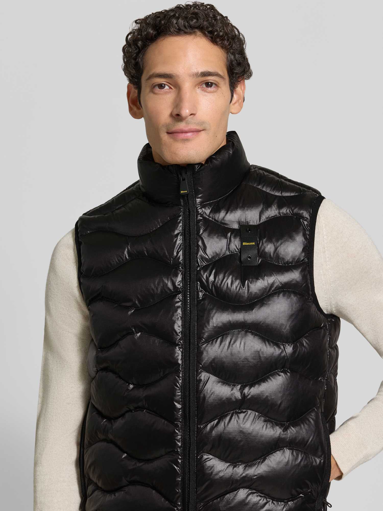 Blauer Usa Herren Schwarz Outdoorwesten, Gr. Übergröße Xxxl - Bild 4