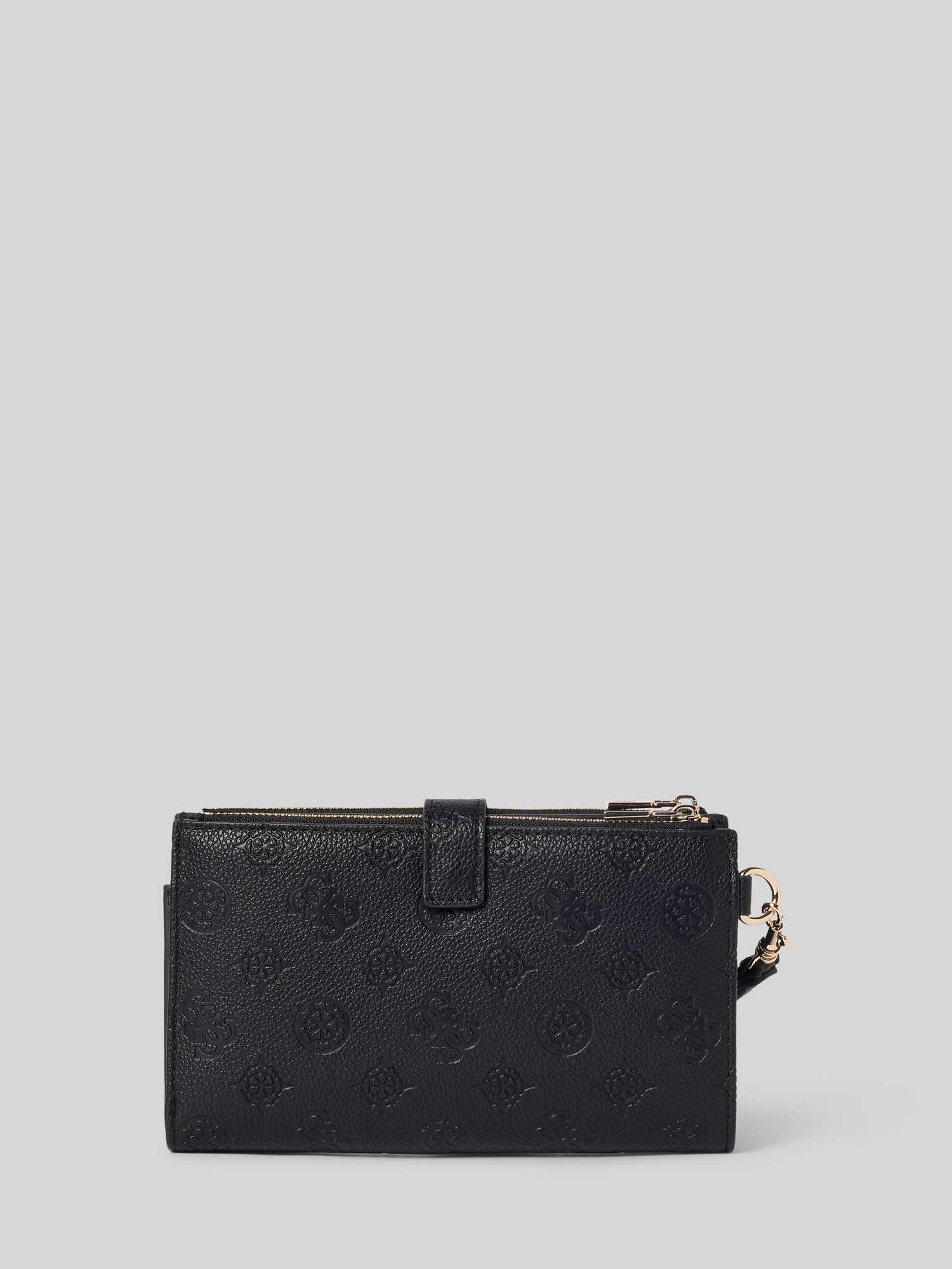 Guess, Damen, Portemonnaie, Blake SLG Double Zip Organizer, Schwarz - Bild 3