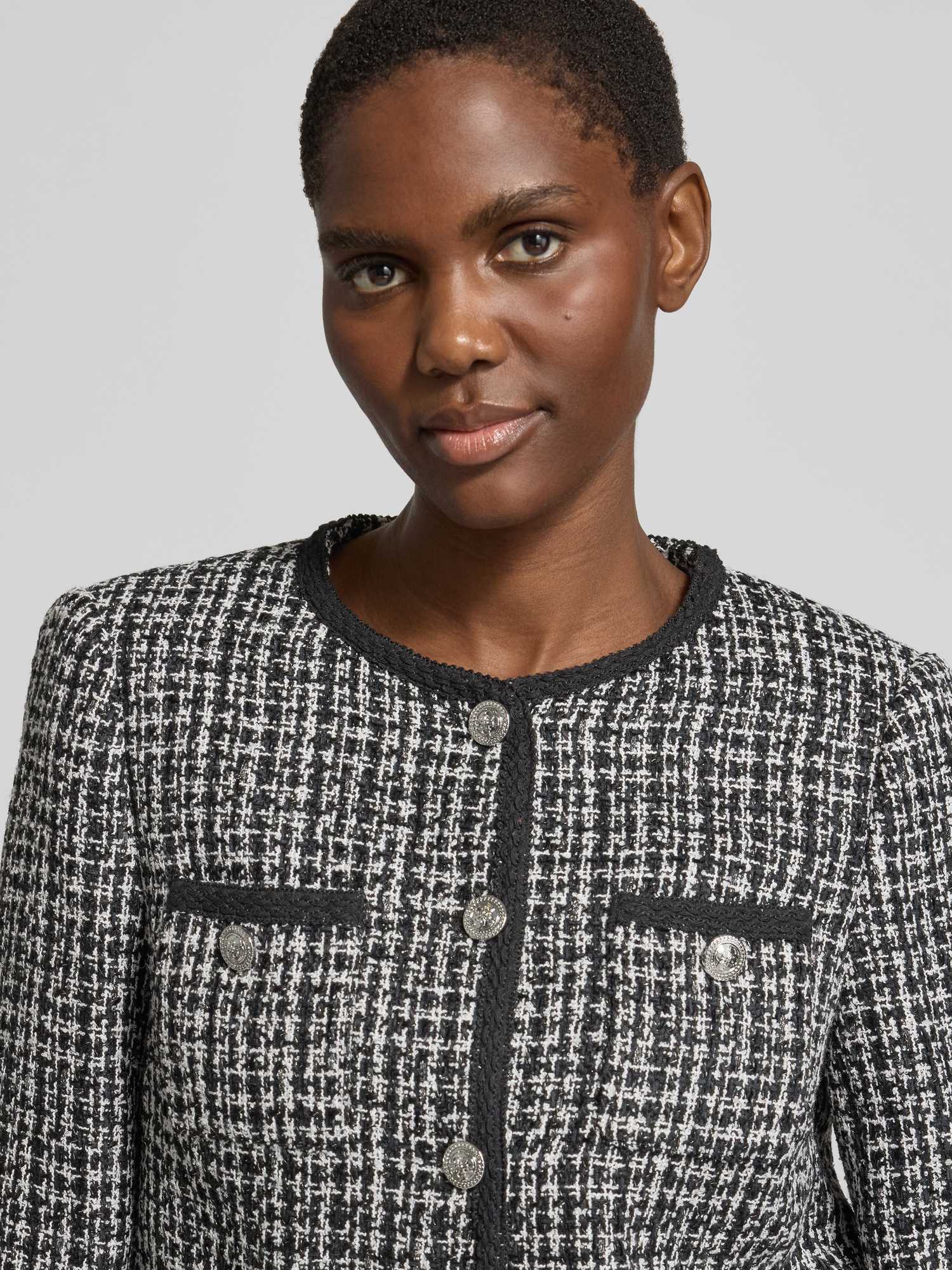Guess Damen Noir Blazer Jole Buttoned - Bild 2