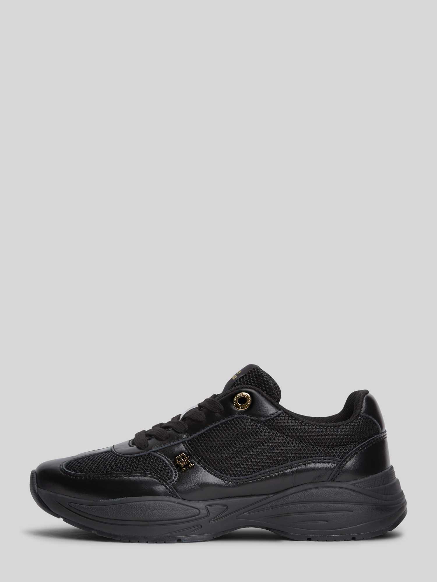 Tommy Hilfiger Runner Shiny Sneaker Schwarz Damen Größe 40 von Siemes Schuhcenter - Bild 3