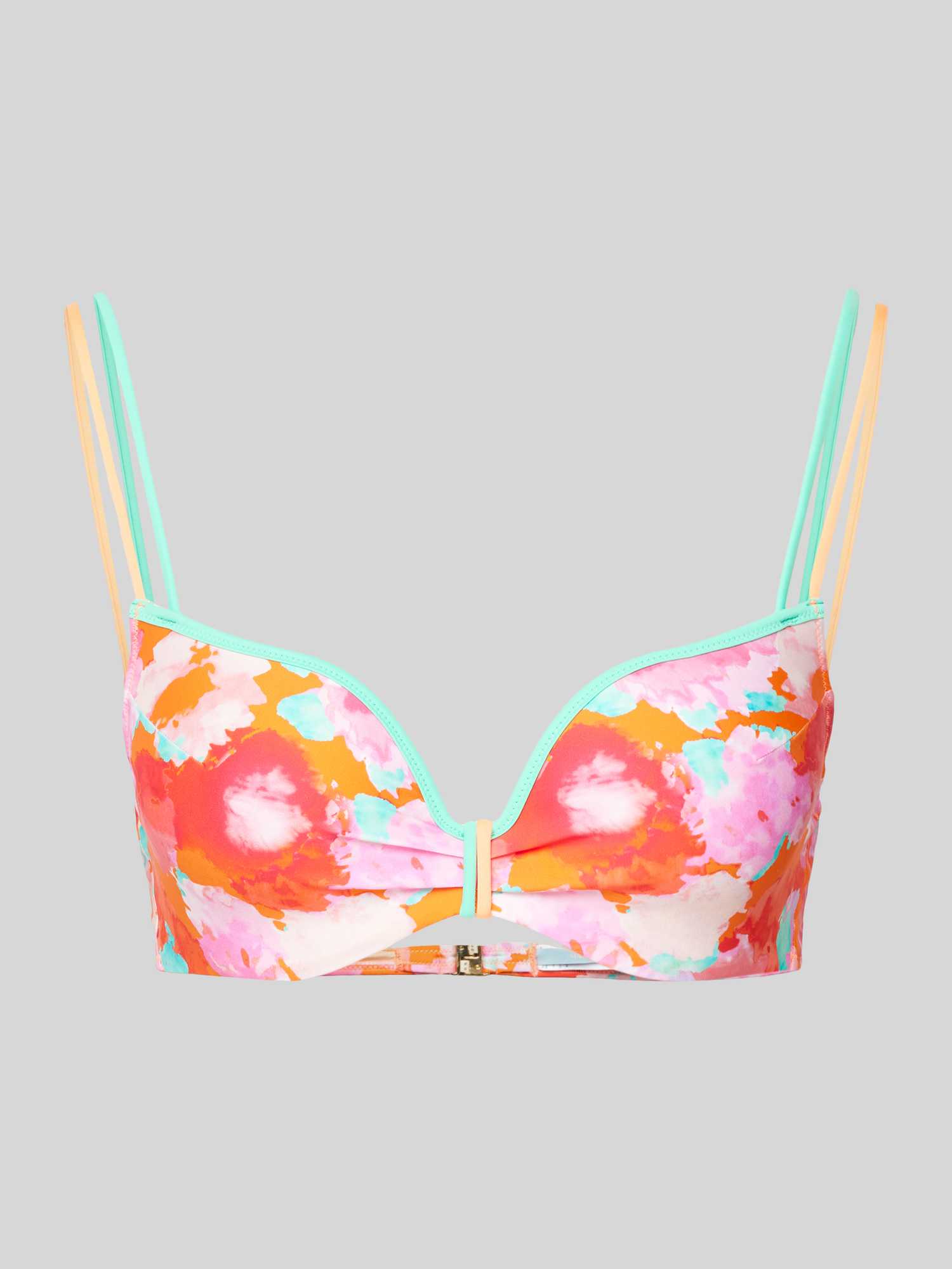 Bikinitop met bloemenmotief, model ‘APOLLONIS’
