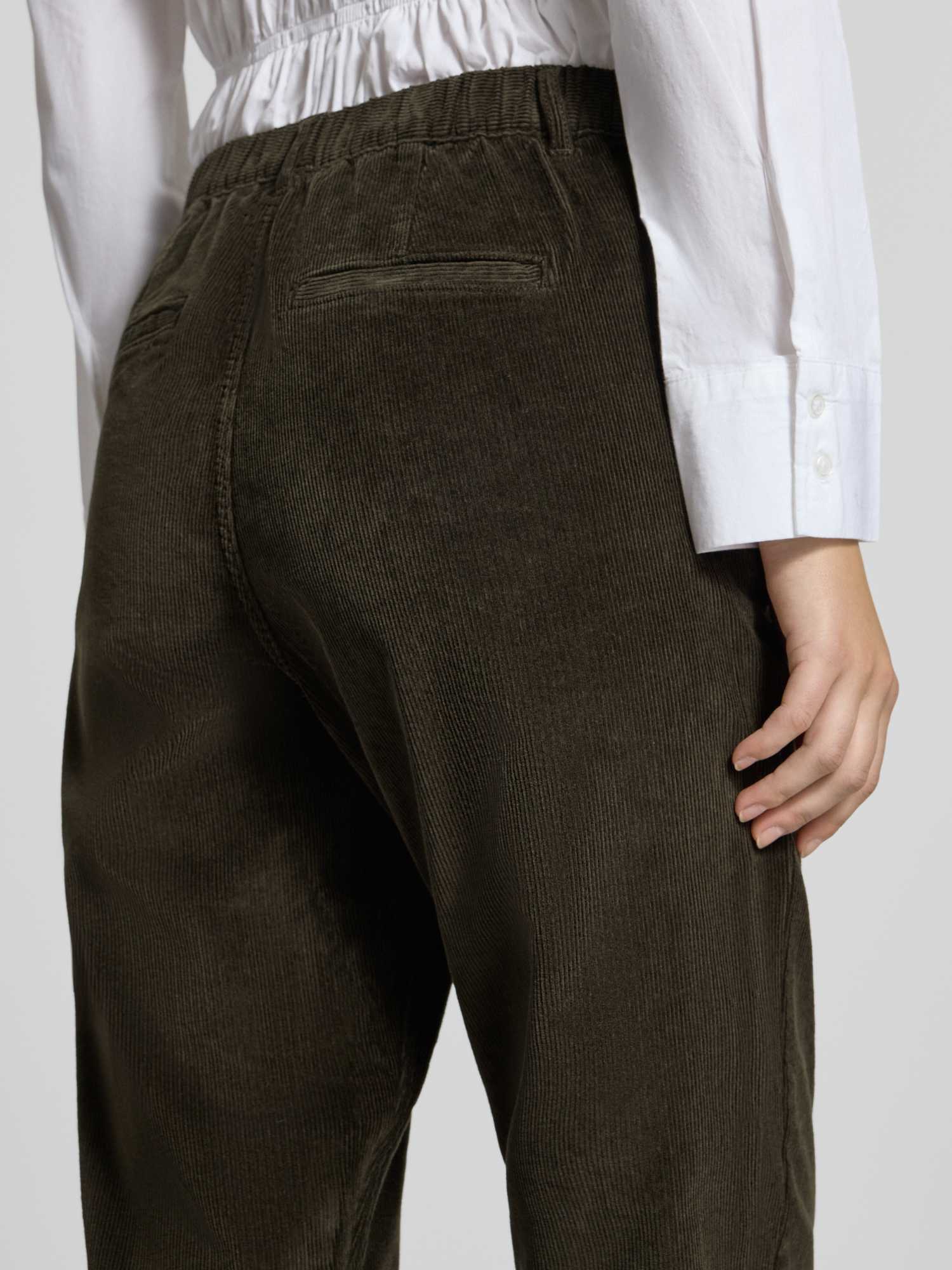Only Onlflora Mw Ela Cord Carot Pant Pnt - Bild 4