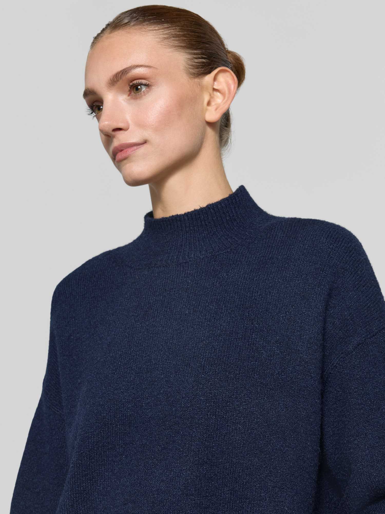 VAN GRAAF Neo Noir Damen Marine Strickpullover Blau, Größe 40 - Bild 2