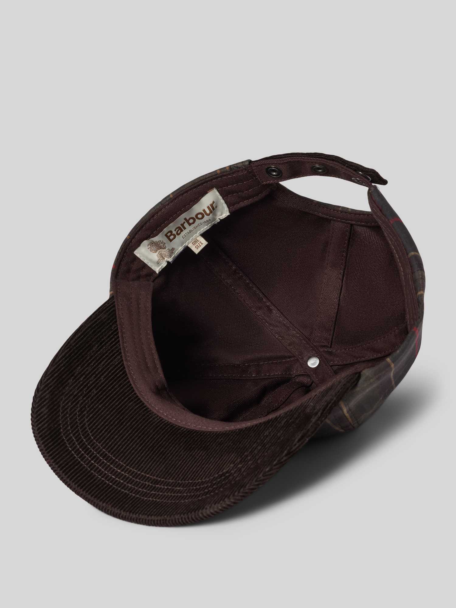 Barbour Arlene Logo Tartan Waxed Cap - Bild 3