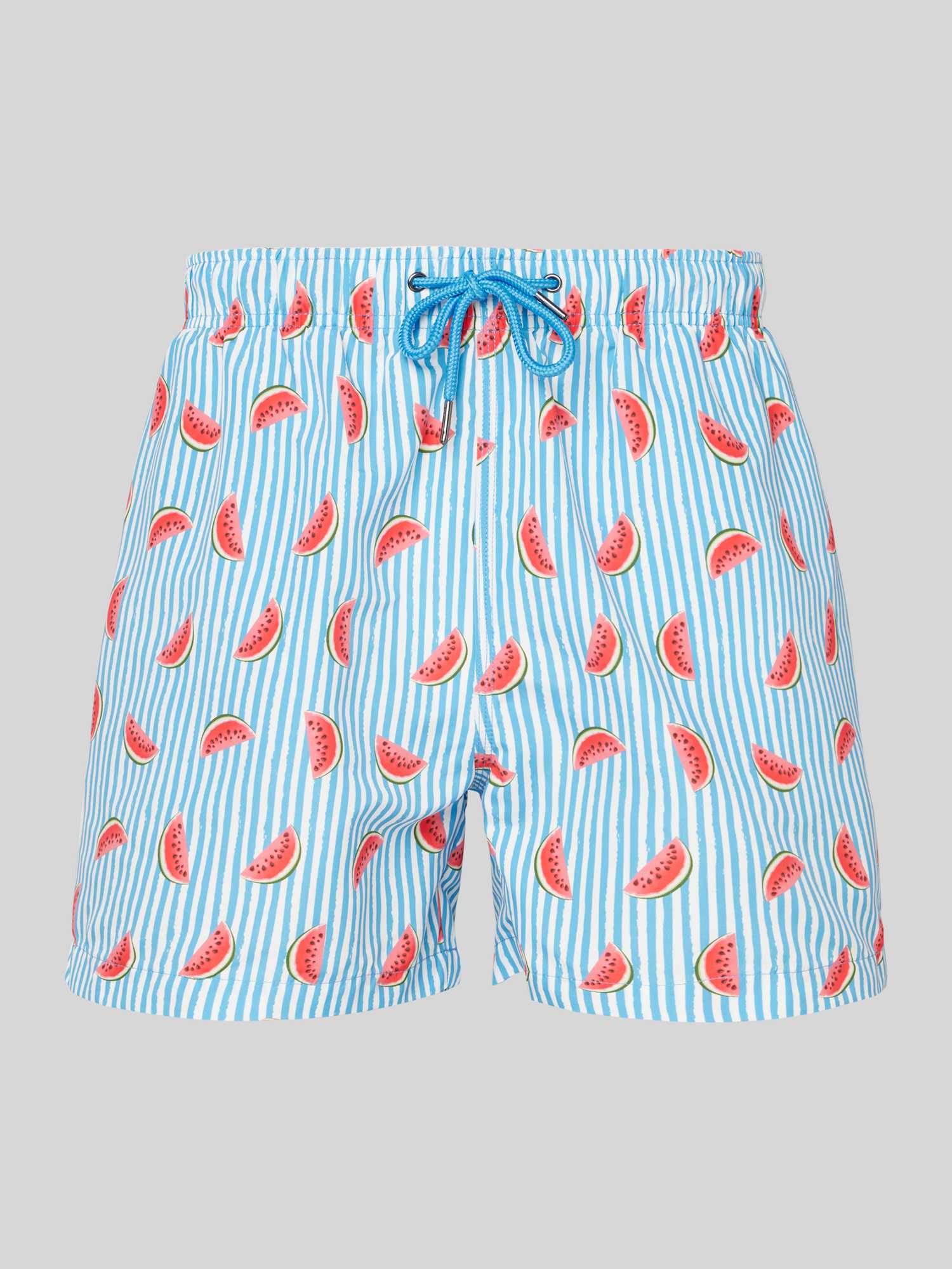 Relaxed fit zwembroek met strookzakken