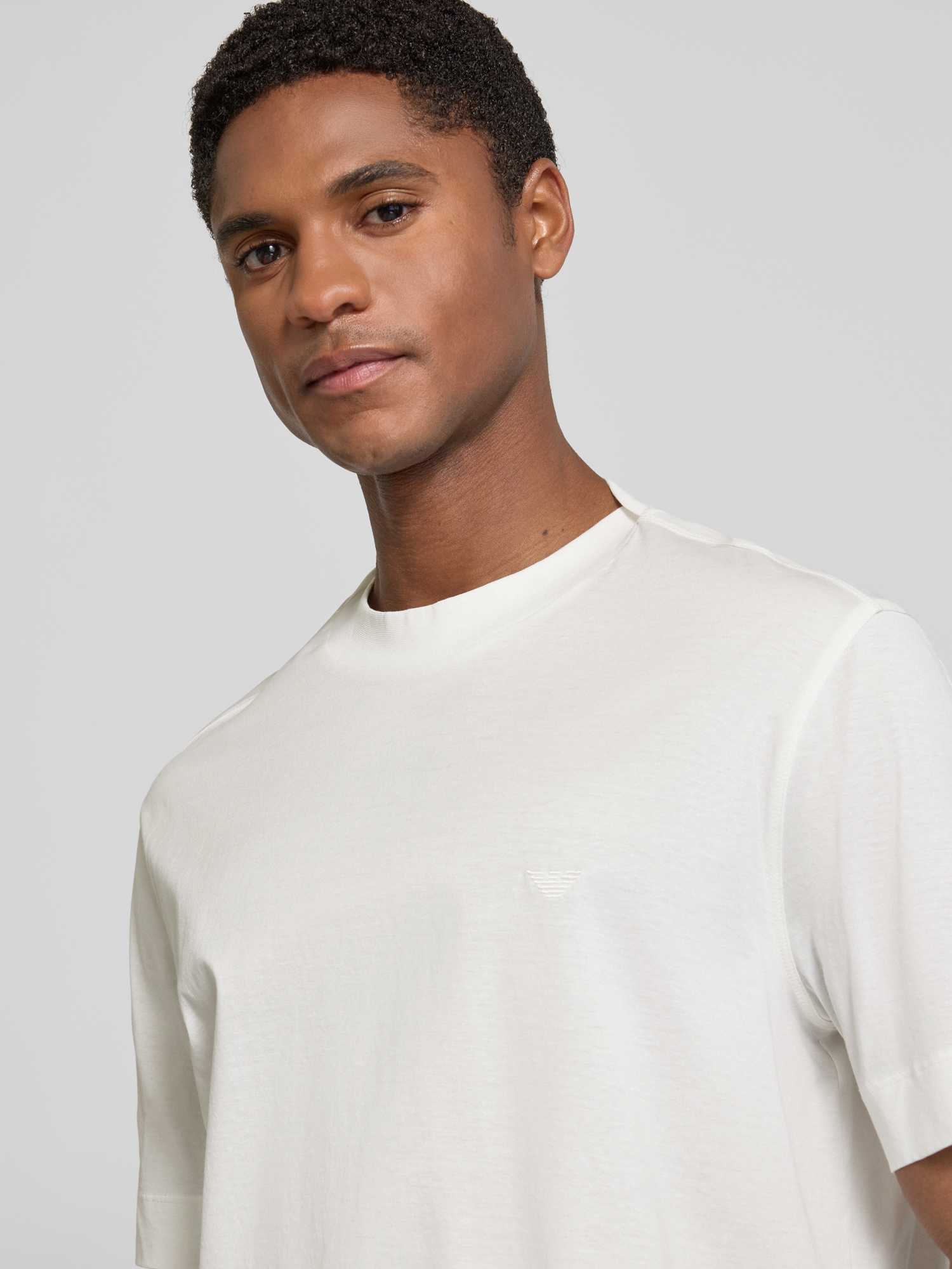 Emporio Armani , Herren, Oberteile, Weiß, L - Bild 3