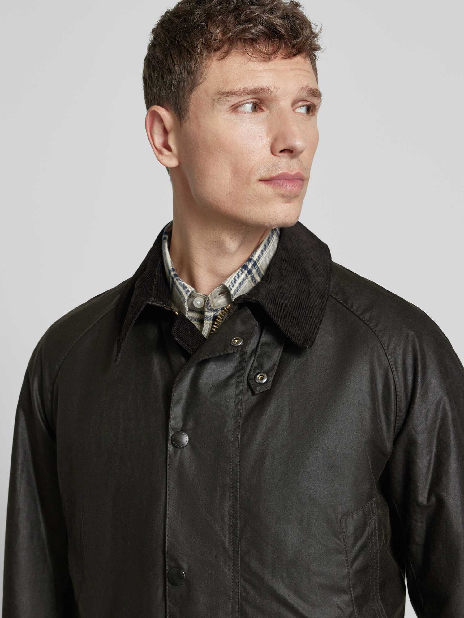 Barbour Herren Oliv Jacke, Gr. M - Bild 2