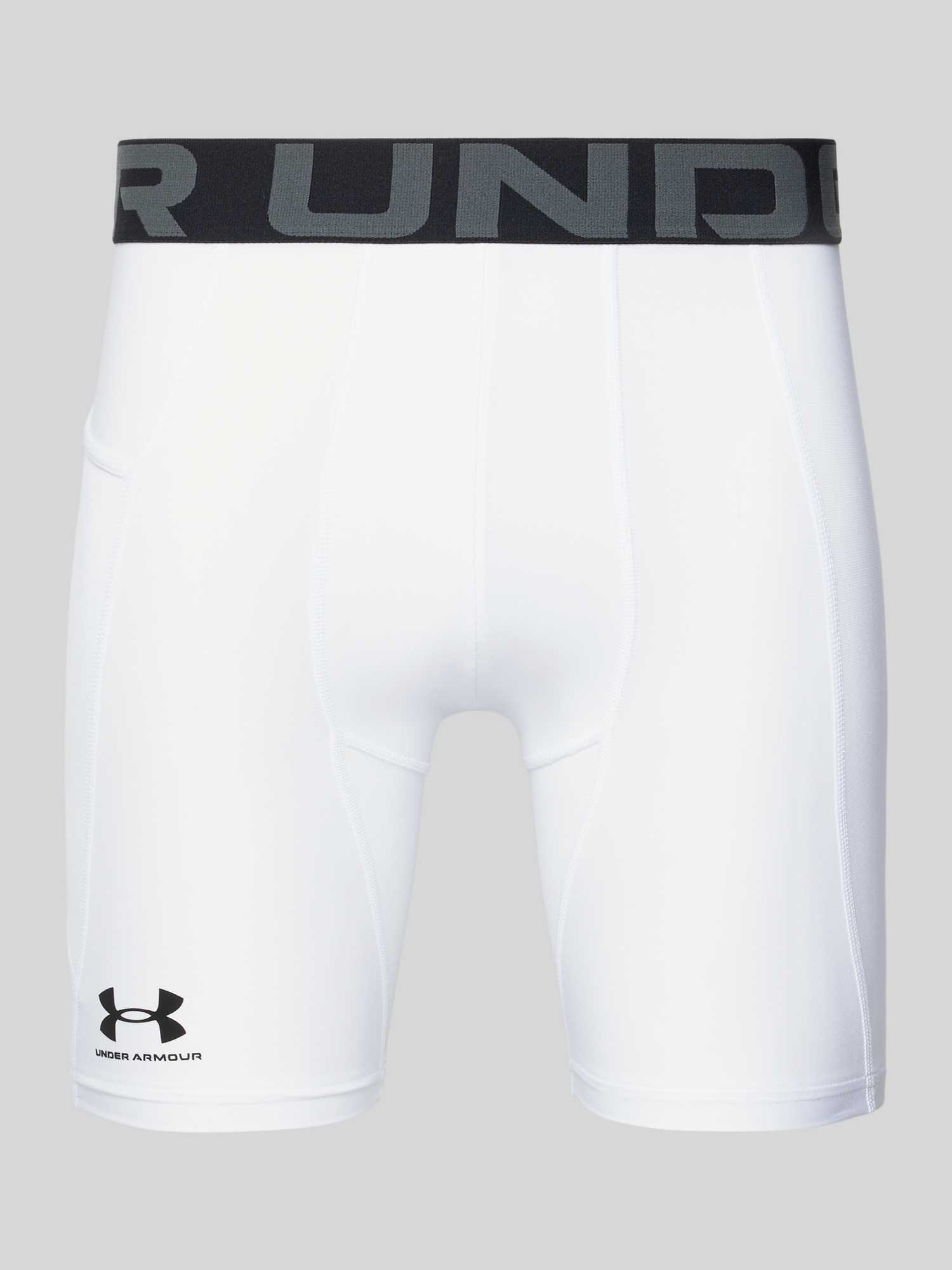 Short met elastische band met logo