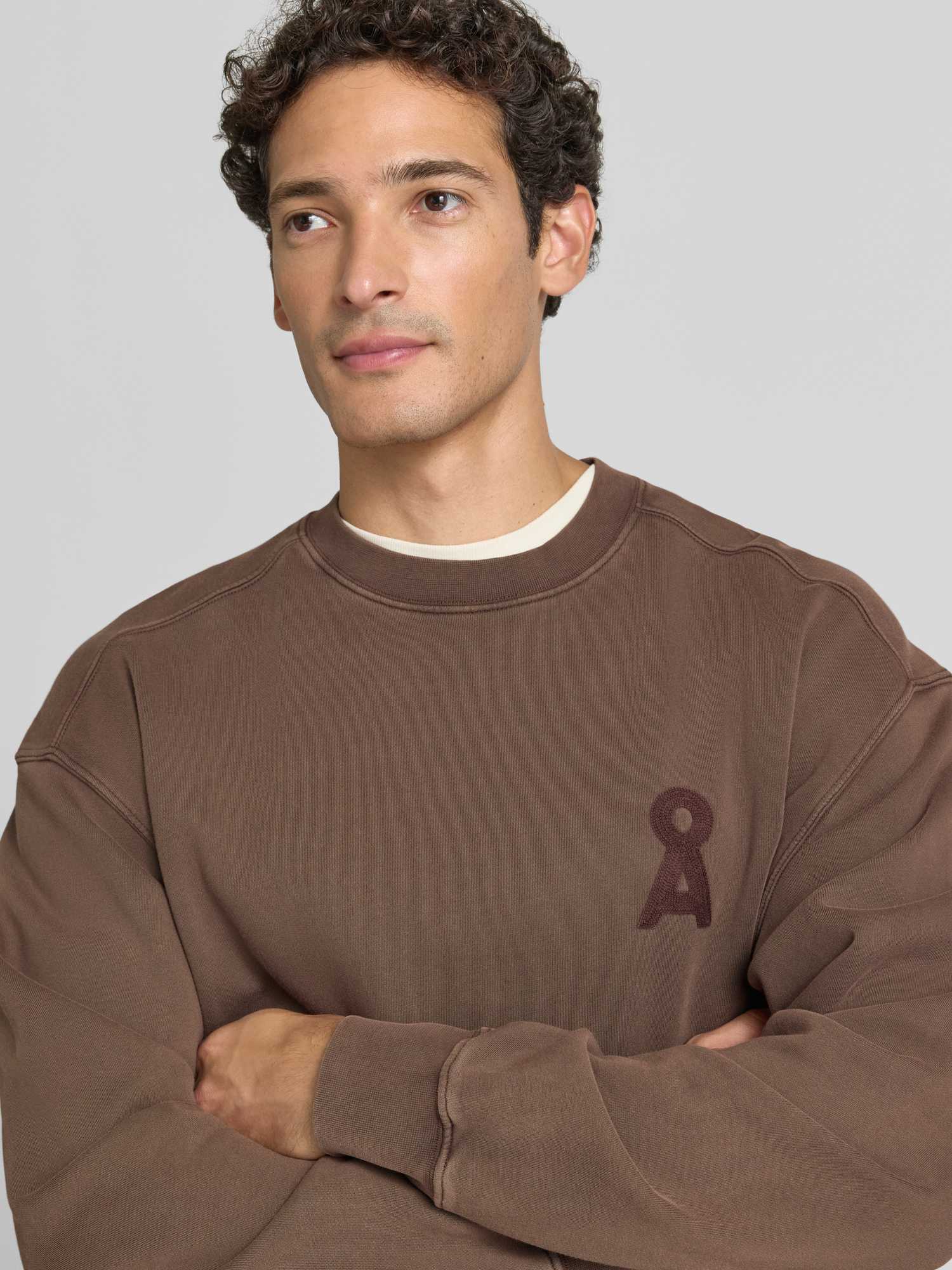 Armedangels Sweatshirt Iconic Å Gmt Dye 3731-Claystone Washed M - Bild 3