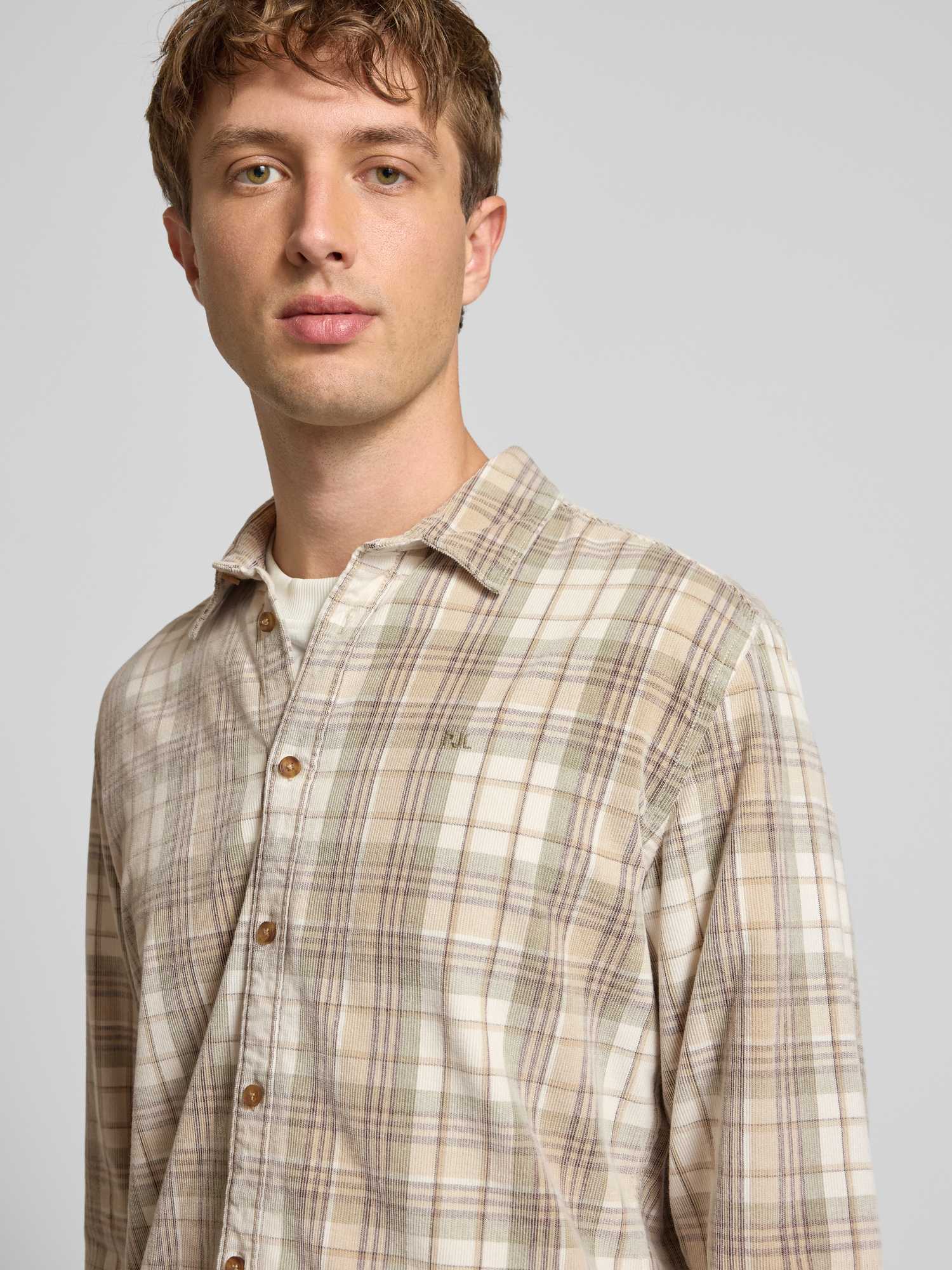 Pepe Jeans - Herren - Hemd - S - Mittelgrau - Baumwolle - Bild 2