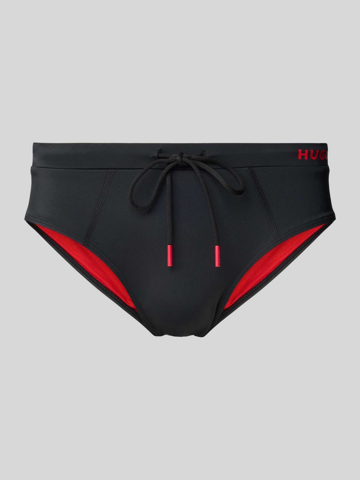 Zwembroek met labelprint, model ‘LAGUNA’