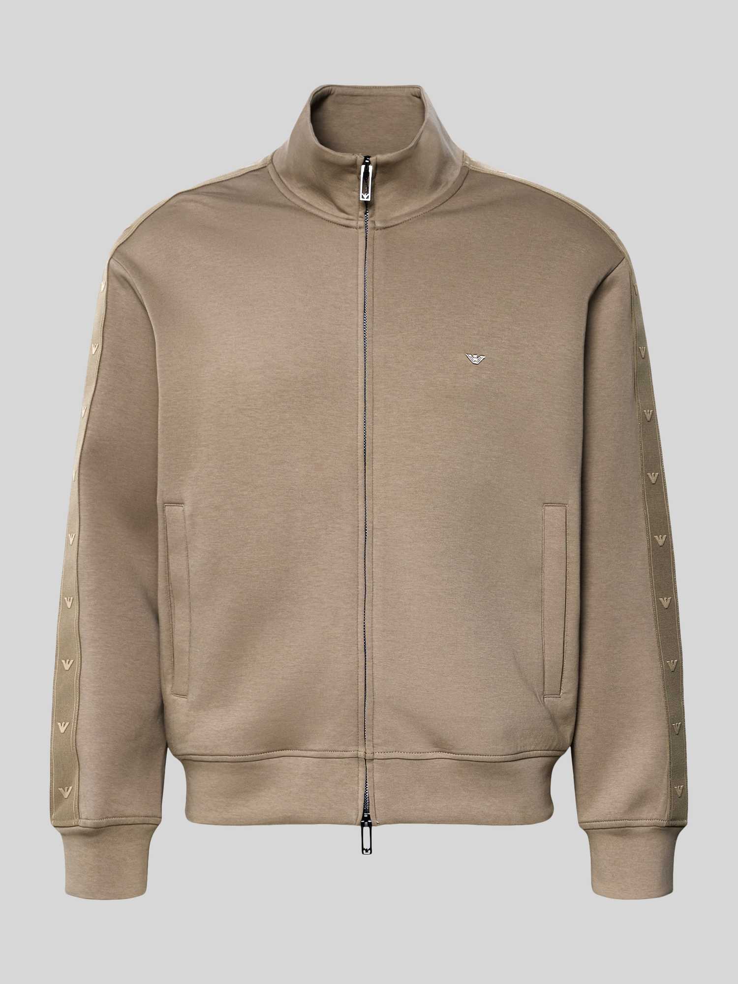 Emporio Armani Herren Sweatjacken Braun Gr. Mittel