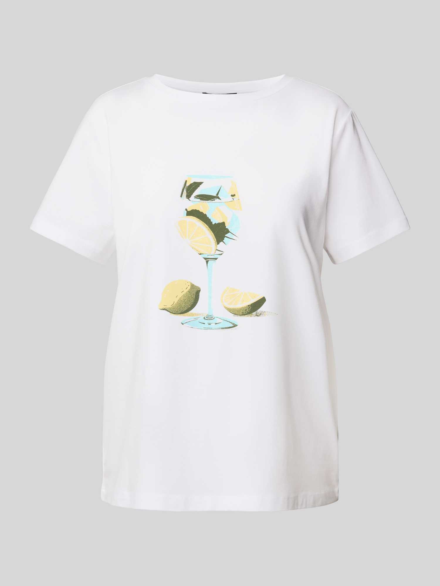 T-shirt met motiefprint