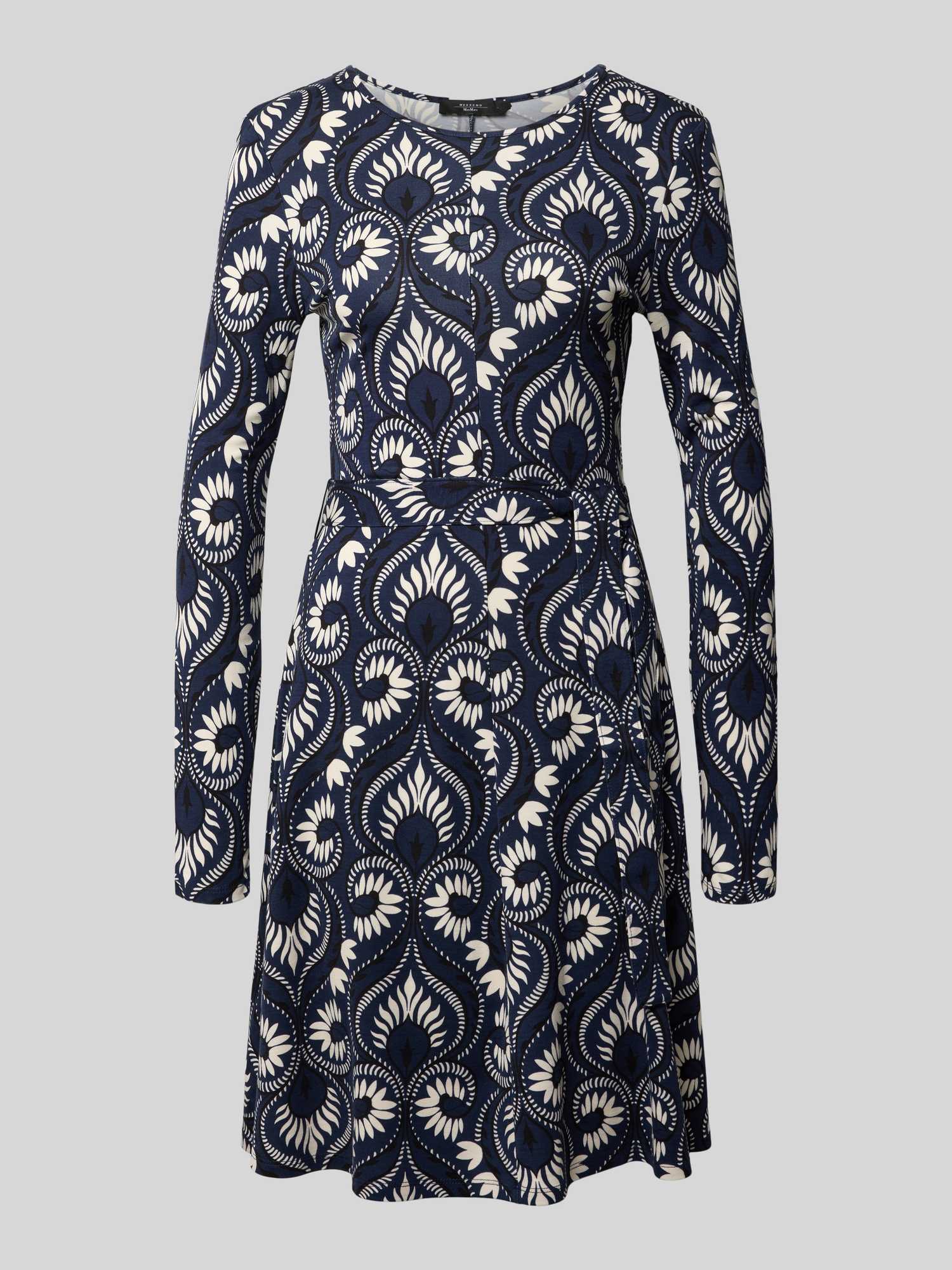 Weekend Max Mara Dames Casual Jurken In Blauw/Turquoise Maat Large