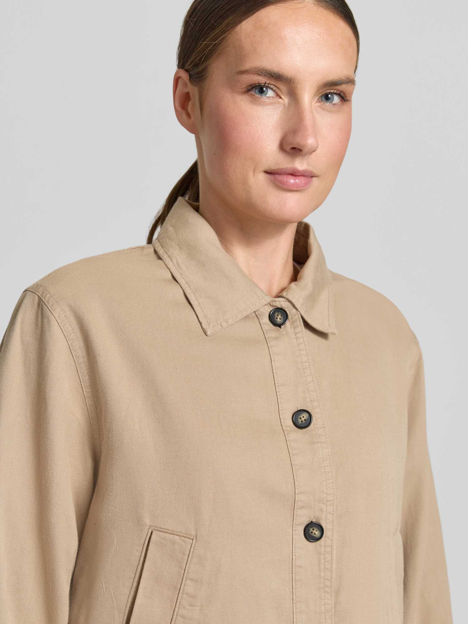 VAN GRAAF Marc O'polo Damen Beige Jacke Baumwolle Größe 38 - Bild 2