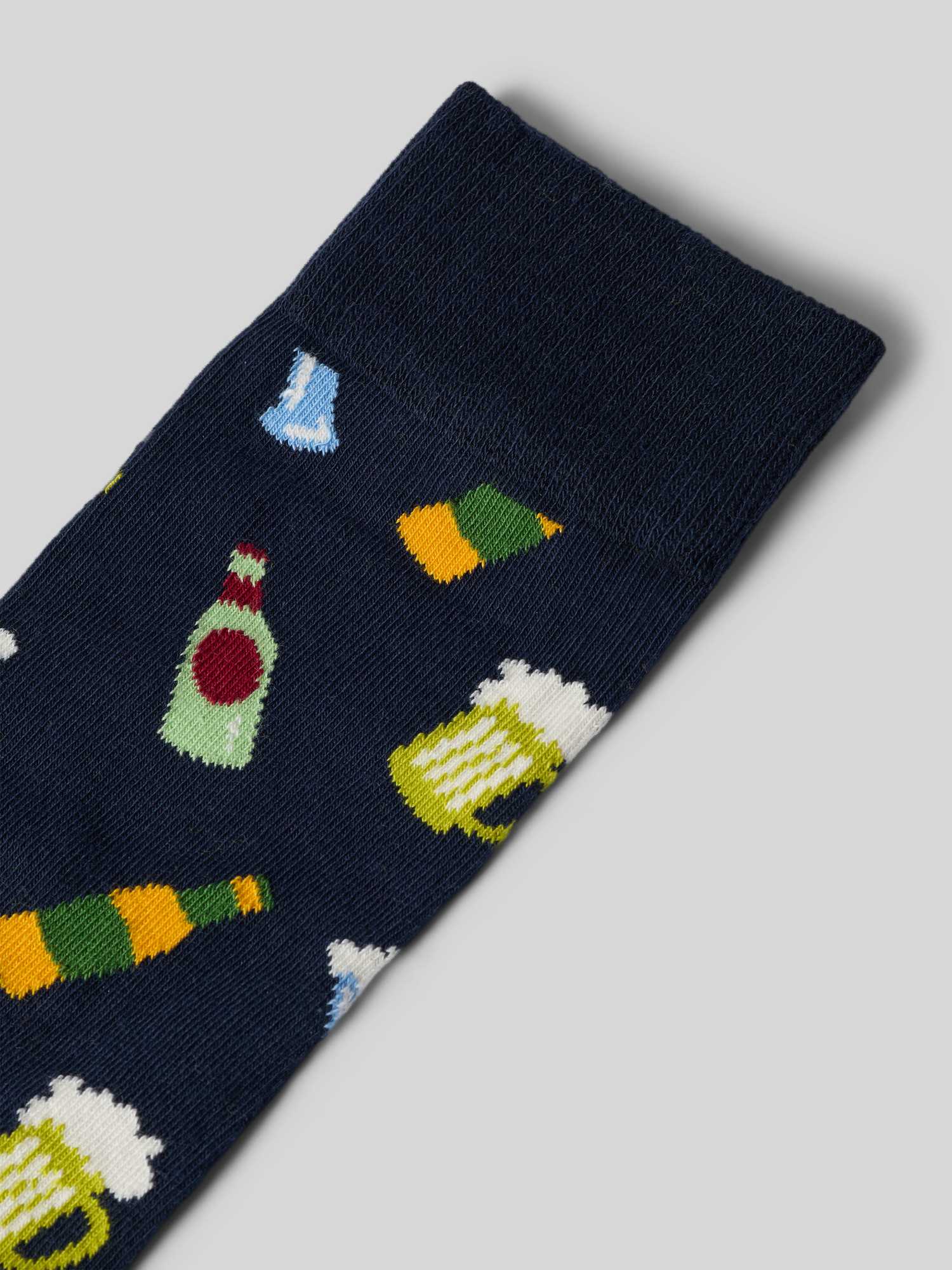 Happy Socks Beer Sock, Navy - Bild 3