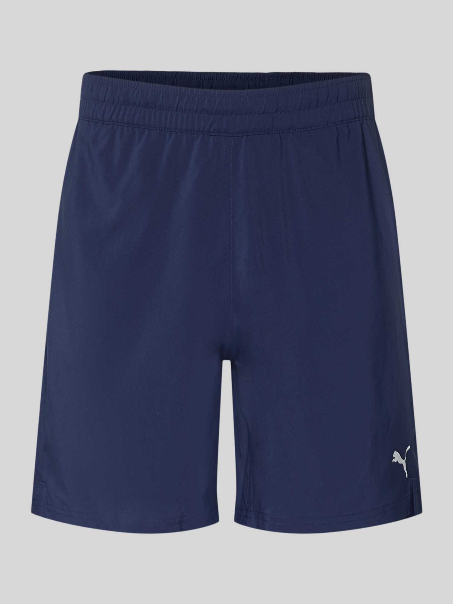 Short met logo en elastische band