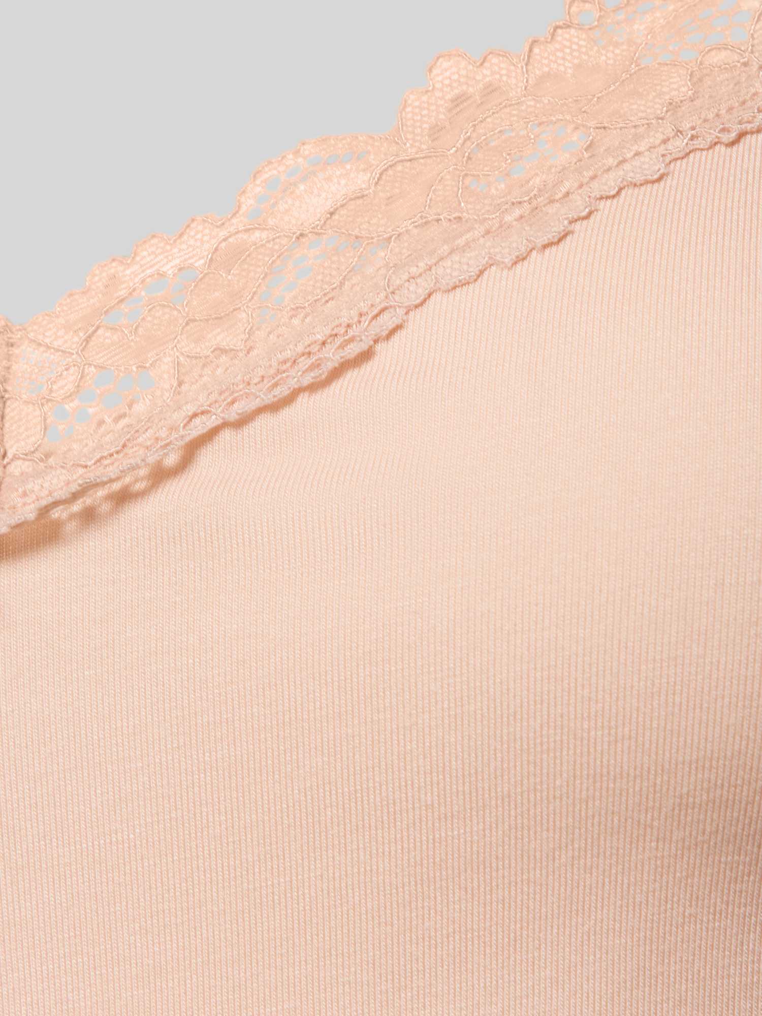 Skiny Damen Beige Unterhemd "Advantage Modal Lace", Gr. 40, N-Gr, Obermaterial: 93% Modal, 7% Elasthan, Unifarben, Unterhemden Unterhemd - Bild 3
