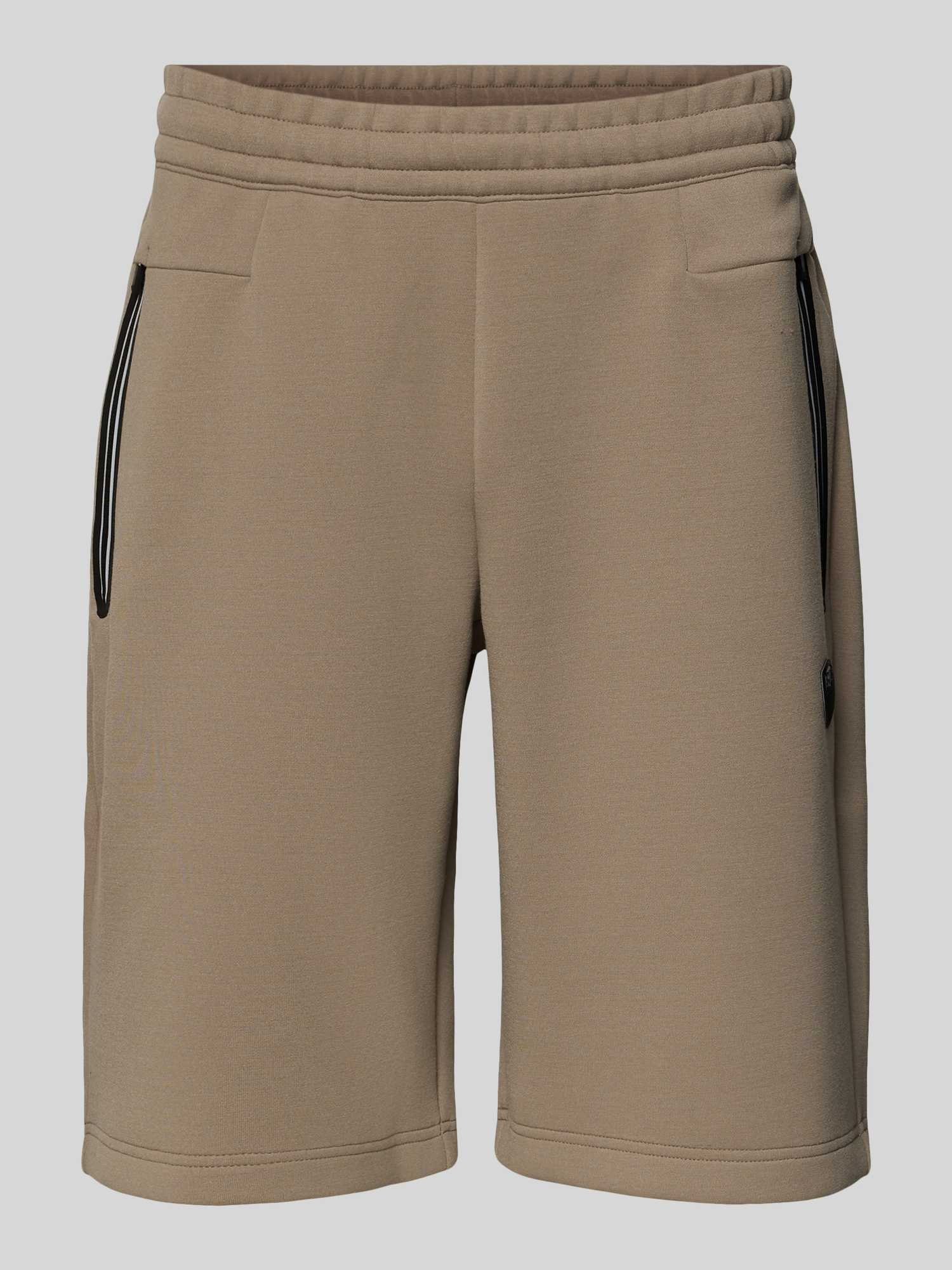 Armani heren Sweatshorts in Wit/beige, maat: L