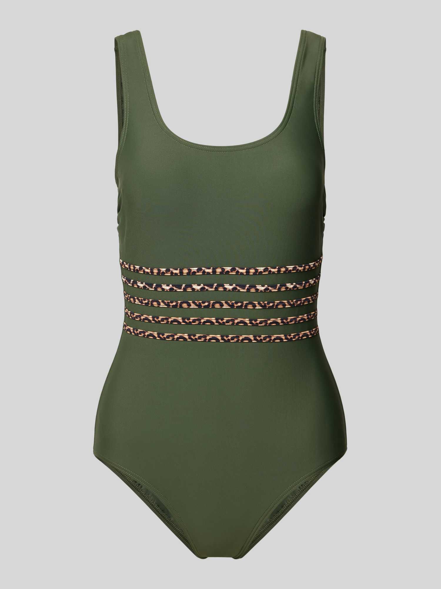 Badpak met labelappliactie, model ‘Adelin’