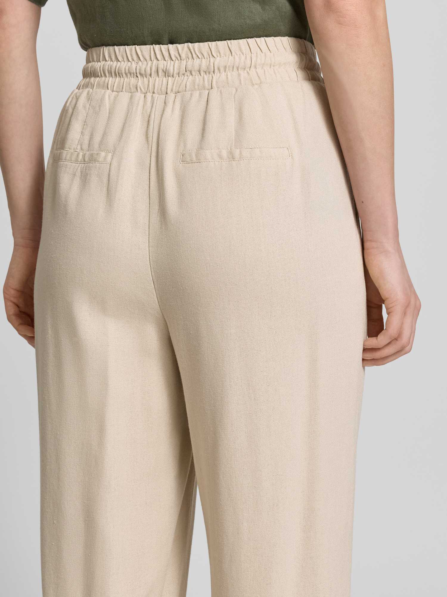 Vero Moda Damen Bundfaltenhosen Beige Gr. Groß - Image 5