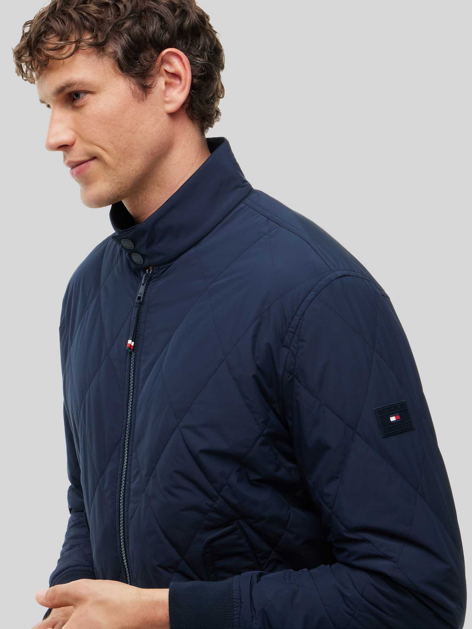 Tommy Hilfiger Menswear (Pvh Group) Packable Quilted Harrington Navy Blue - Gr. - S - Bild 4