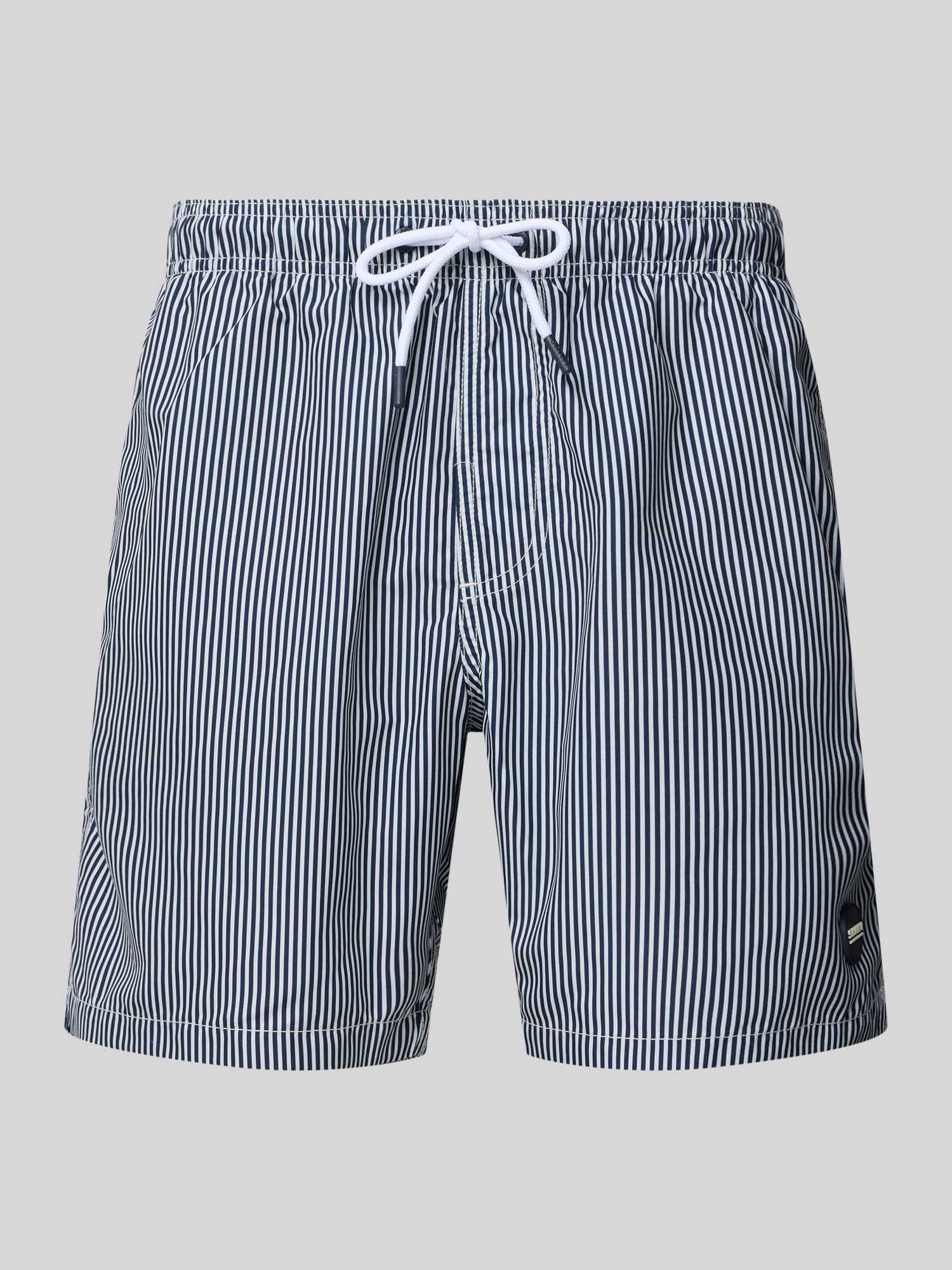 Regular fit zwembroek met labelpatch, model ‘Mike’