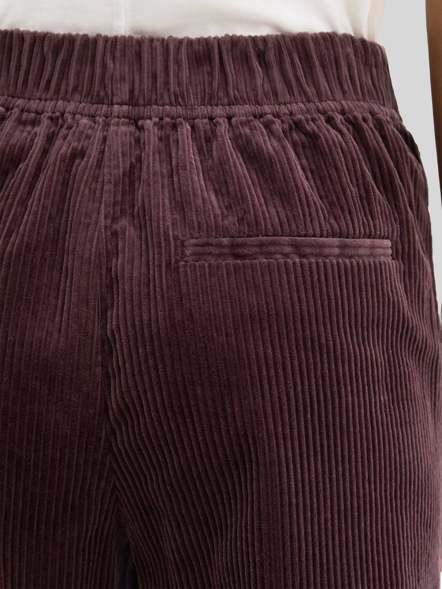 VAN GRAAF Marc O'polo Damen Aubergine Cordhose Baumwolle (100%) Lila, Größe 38 - Image 4