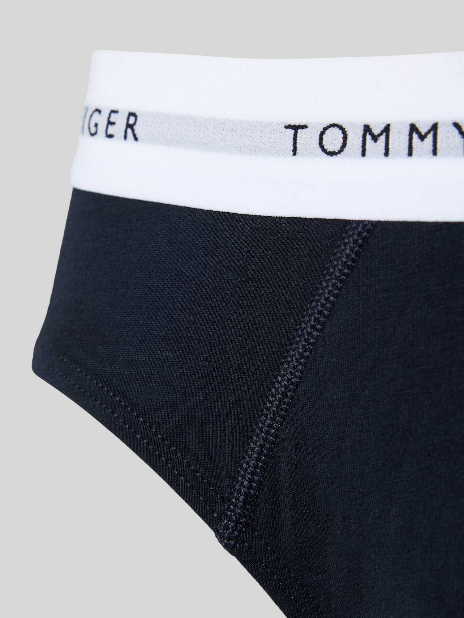 Tommy Hilfiger 3P Brief Wb Schwarz/Blau Xl - Bild 4
