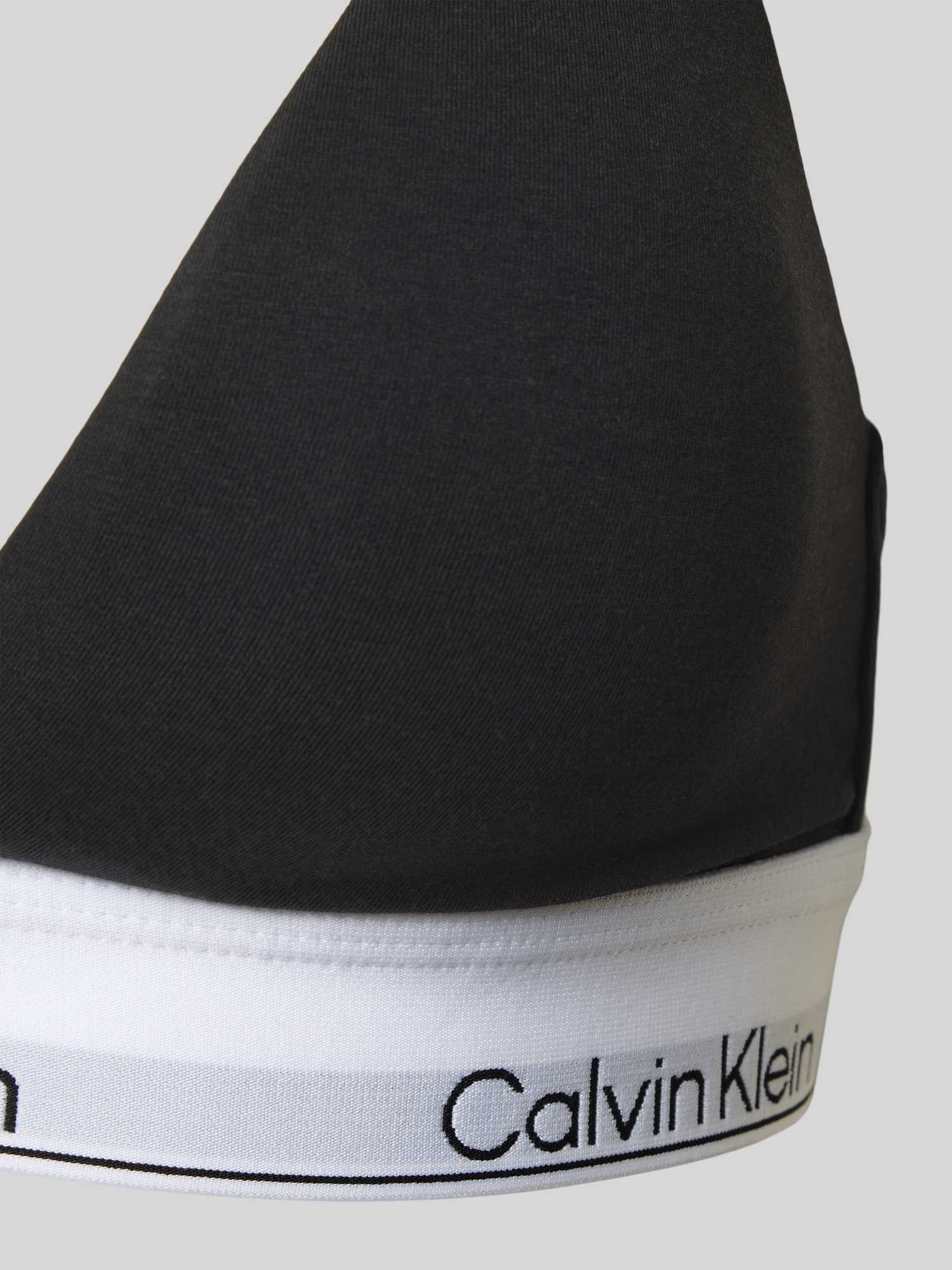 Calvin Klein Underwear Nero "Lght Lined Triangle" Mit Ck-Logo Am Bund - Image 5