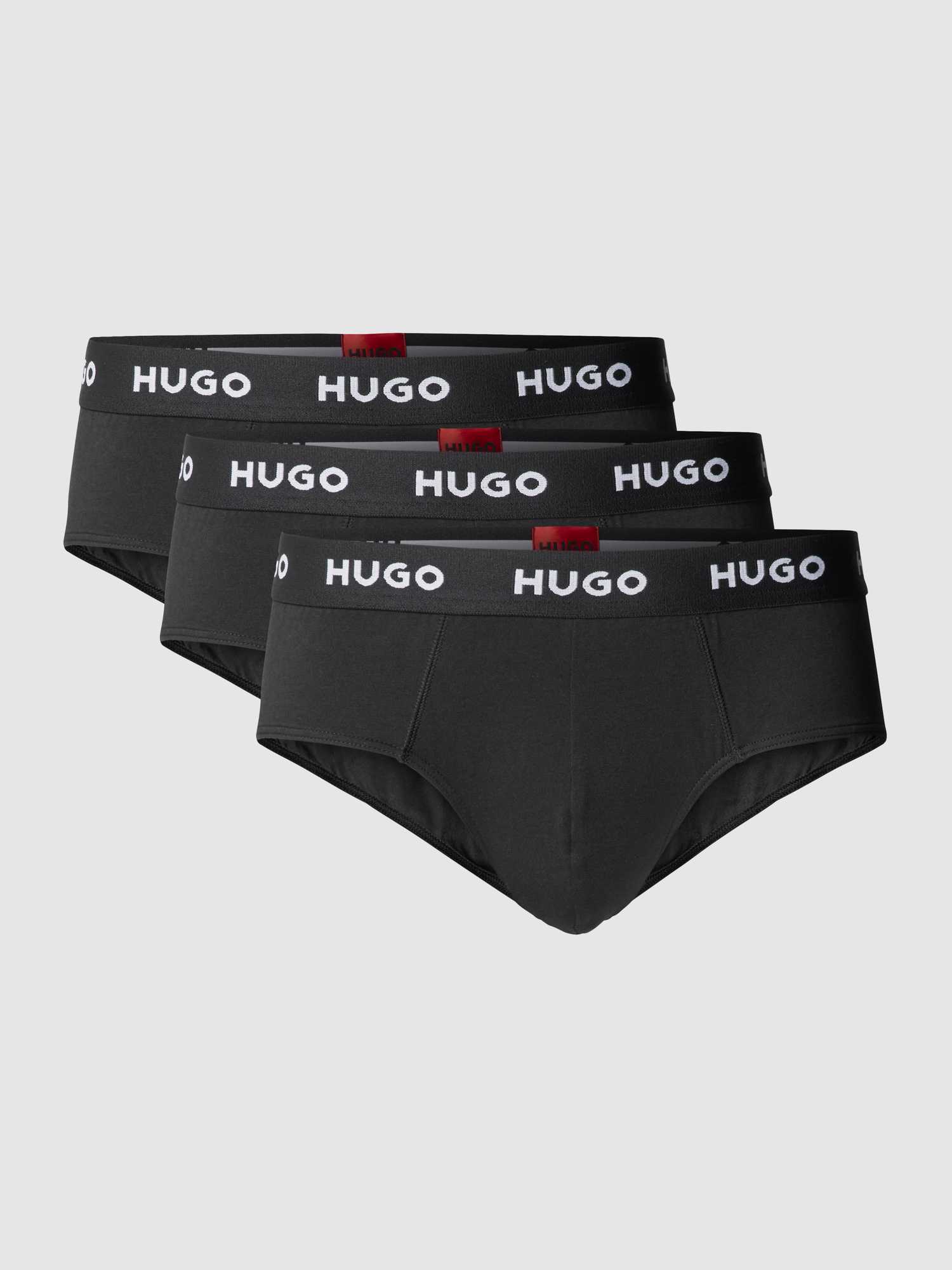 Hugo Heren Slips In Schwarz Maat Medium