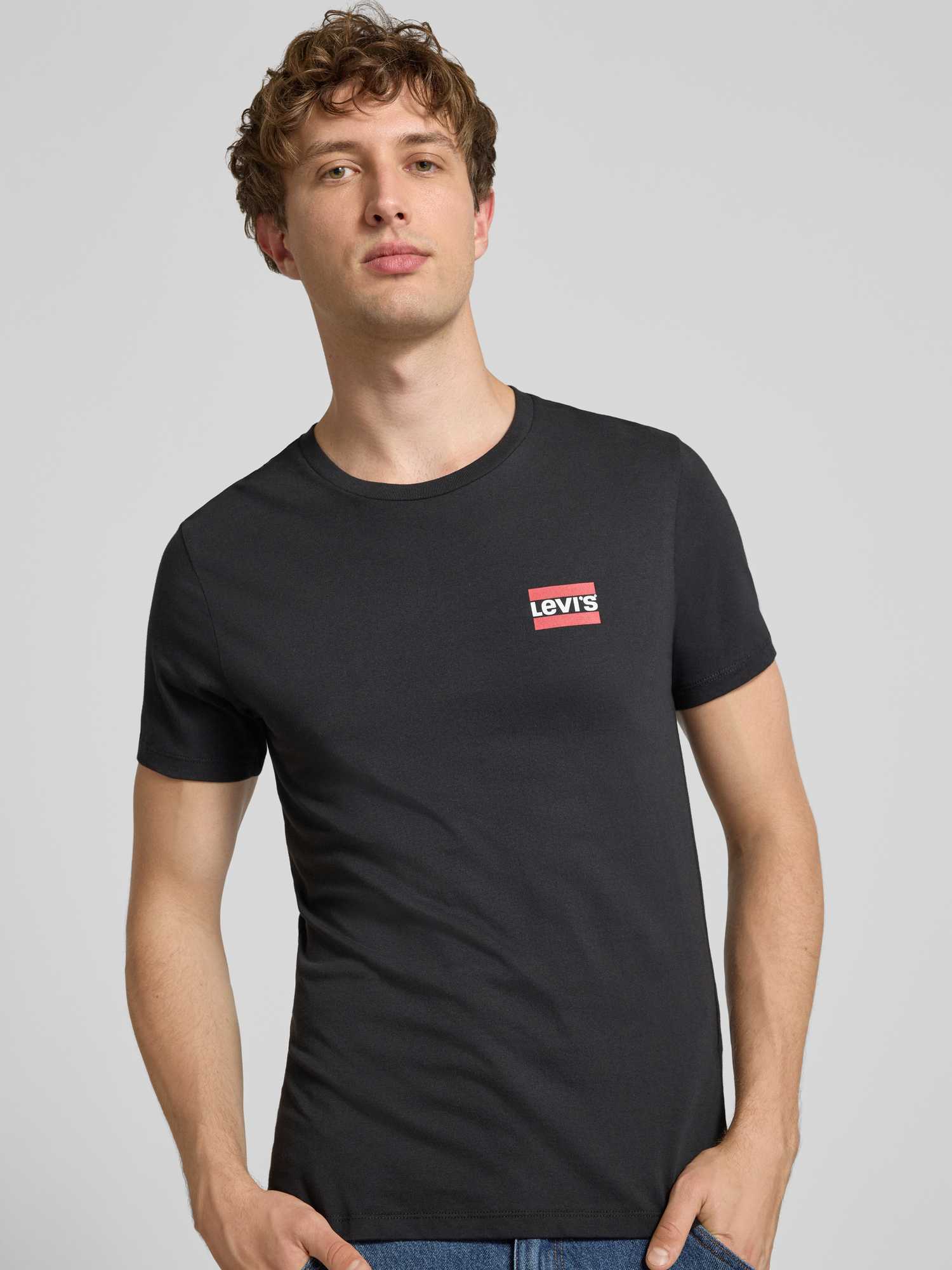 Levi's® Herren Levi's T-Shirt Sets Schwarz Gr. Extra Klein - Bild 3