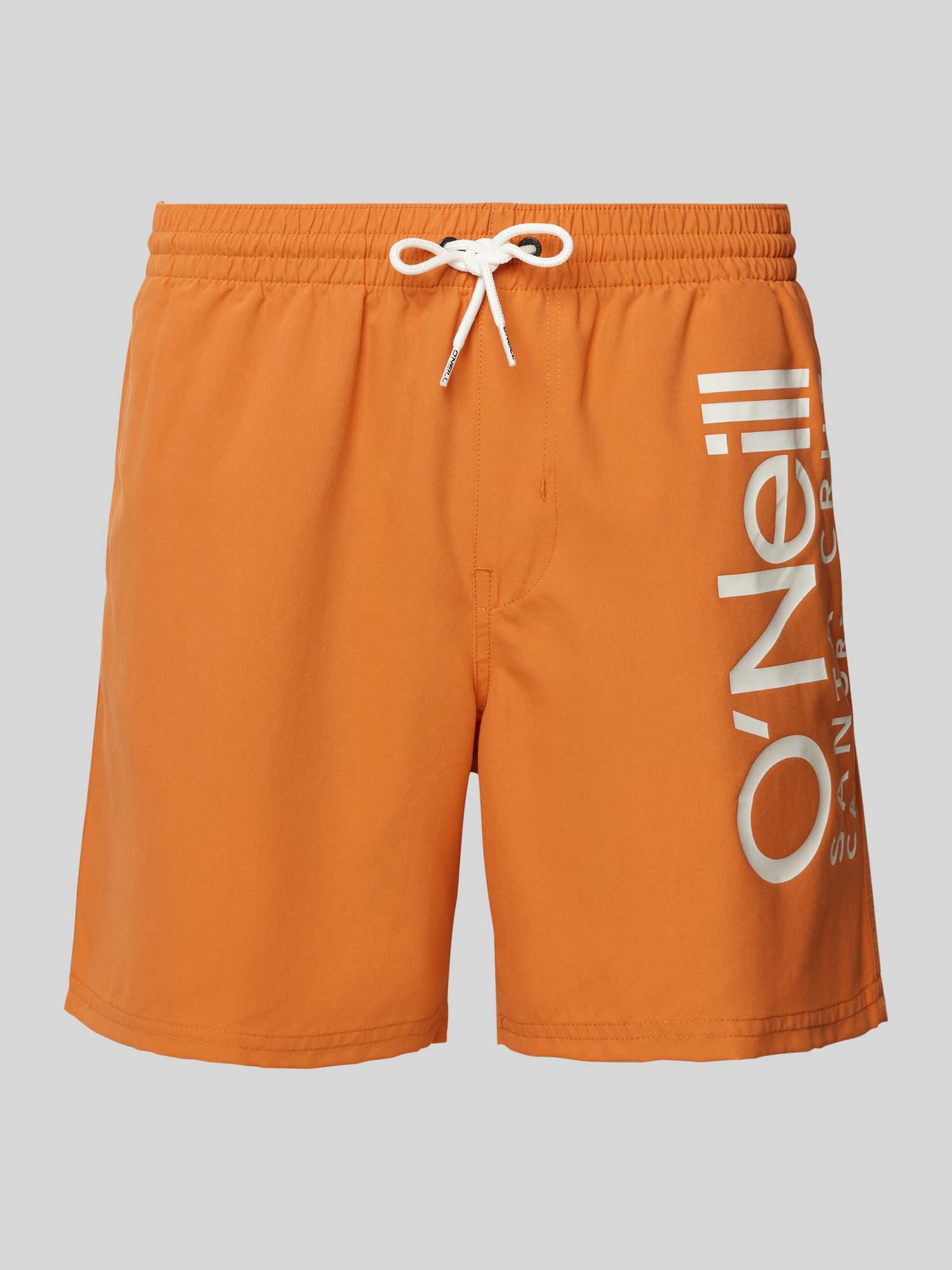 Relaxed fit zwembroek met labelprint, model ‘ORIGINAL CALI’