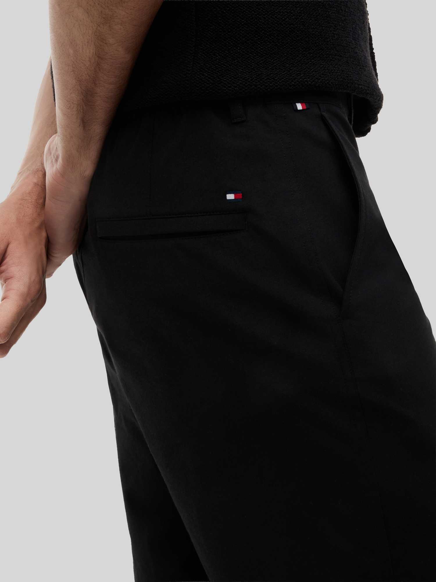 Tommy Hilfiger Herren Schwarz "Dover" Mit Flag-Stickerei - Bild 3