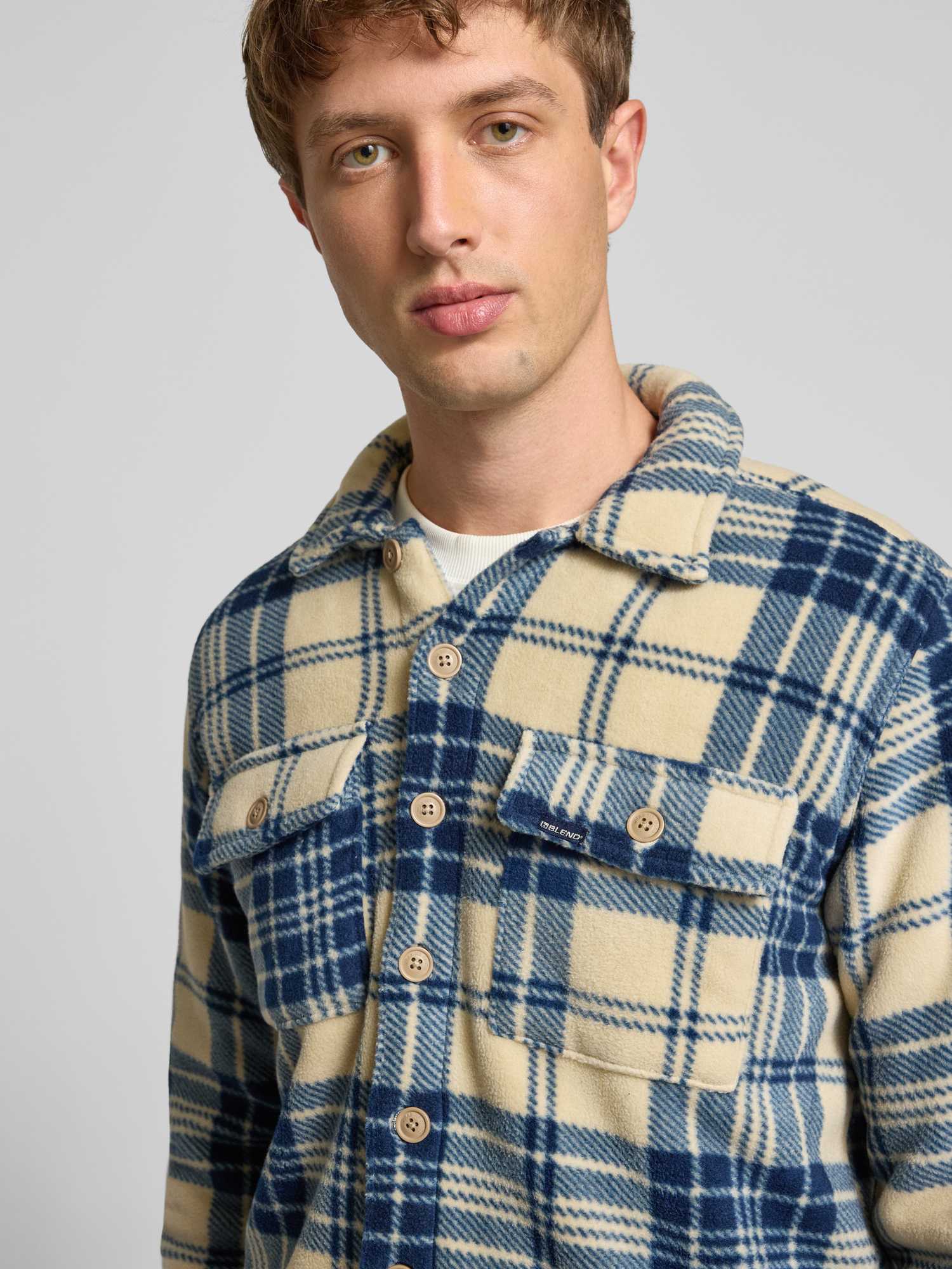 Blend Herren Freizeithemd - Marine - XL - Bild 2