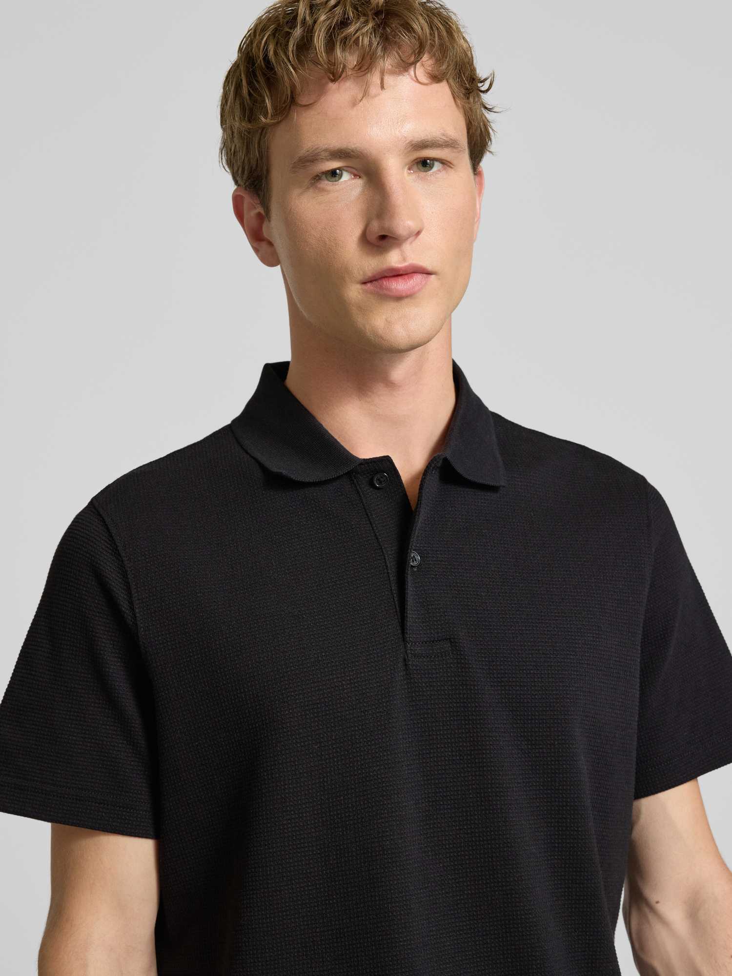 Tommy Jeans - Herren Poloshirt - Baumwolle - Schwarz - Gr. XL - Bild 3
