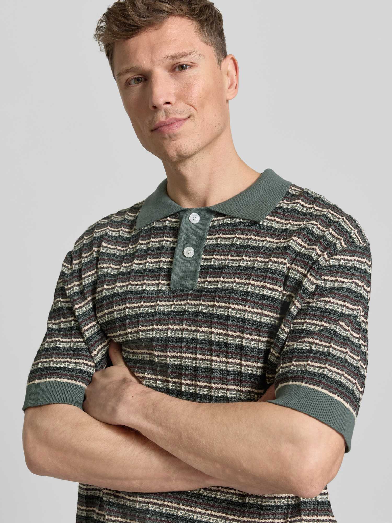 Selected Homme - Poloshirt - Gr. M - Dunkelgrün - Bild 2