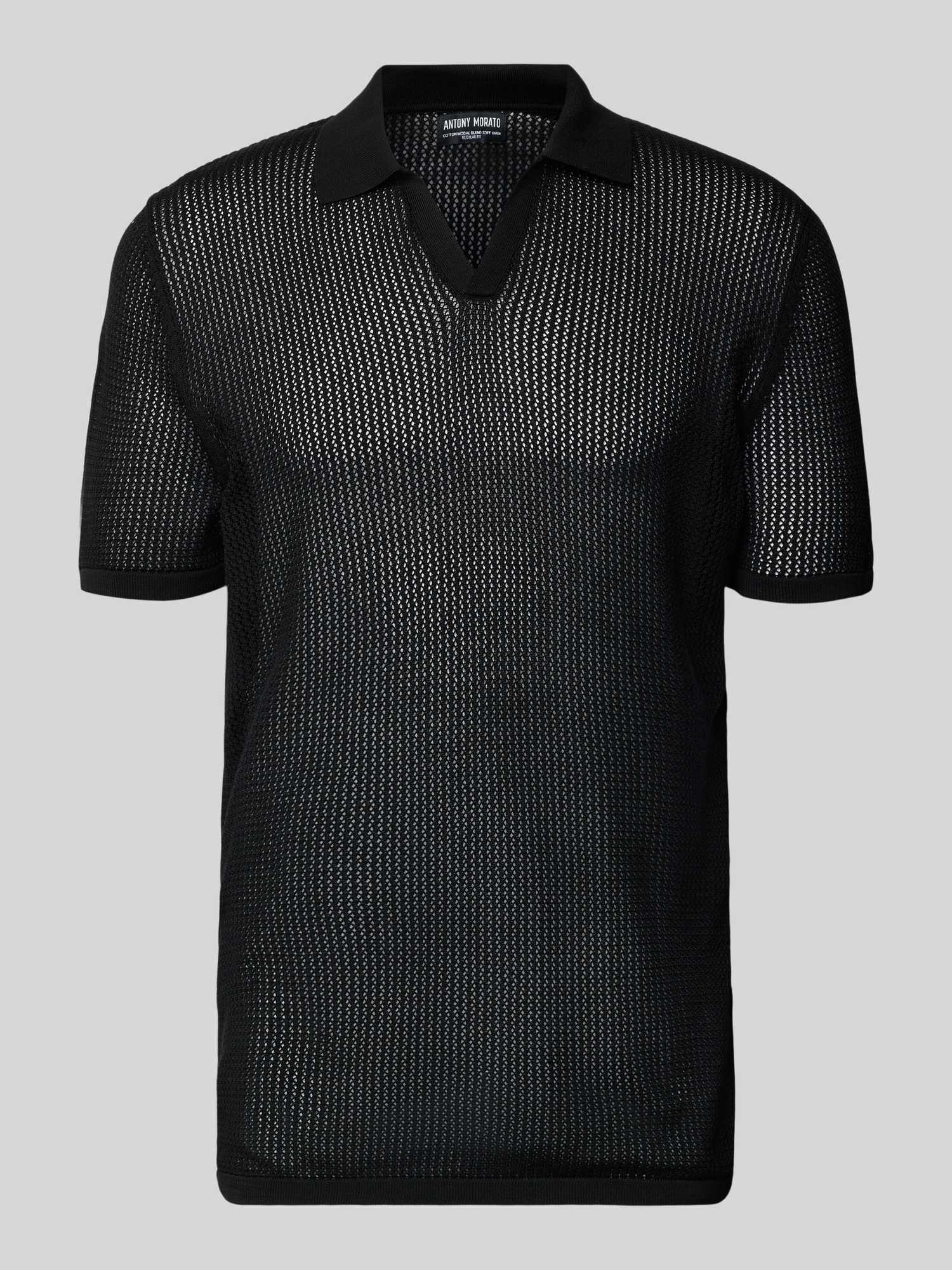 Antony Morato Heren Poloshirts In Schwarz Maat Grote Maat XXL 