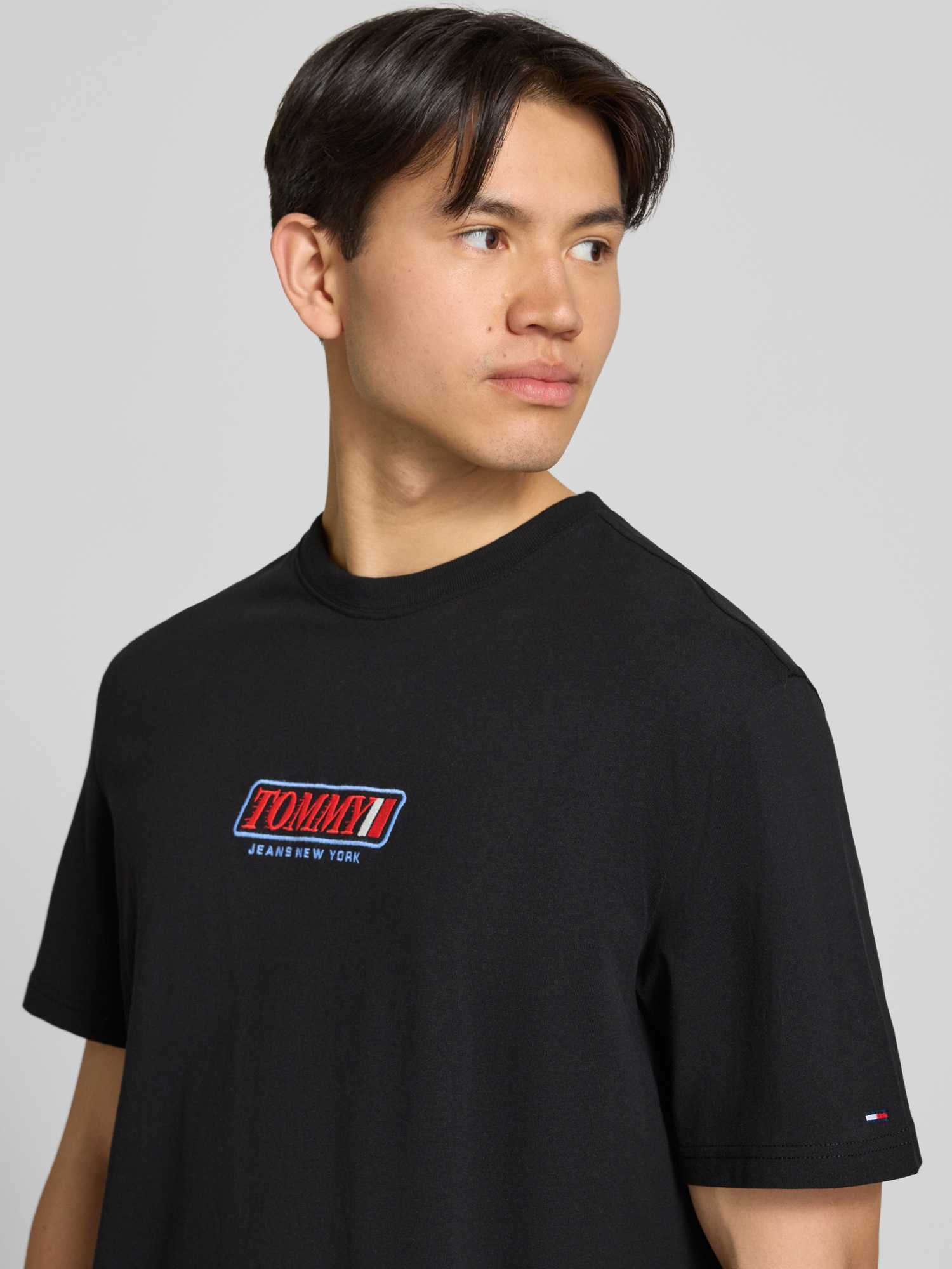 Tommy Jeans - T-Shirt - Herren - L - Schwarz - Bild 3