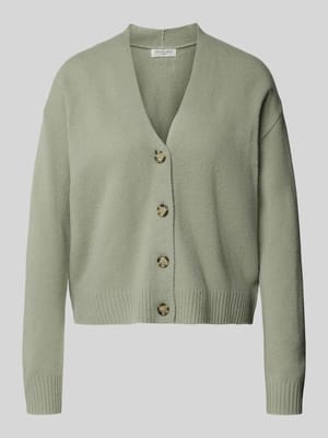 Strickjacke mit Knopfleiste Shop The Look MANNEQUINE