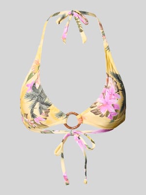 Bikini-Oberteil im Allover-Look Modell 'Minew Triangle' Shop The Look MANNEQUINE
